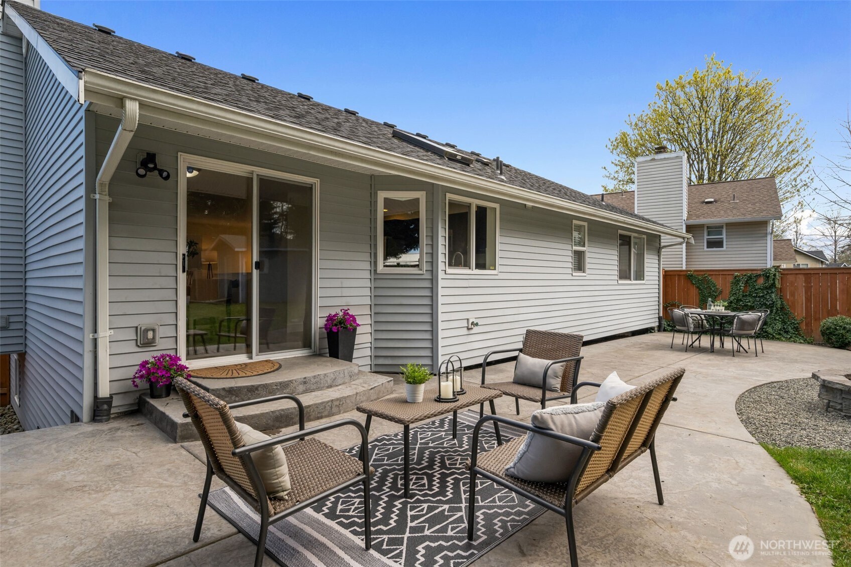 2 109th Place Southeast Everett, WA 98208 - Photo 28 of 40 a view of a patio with a table and chairs in patio