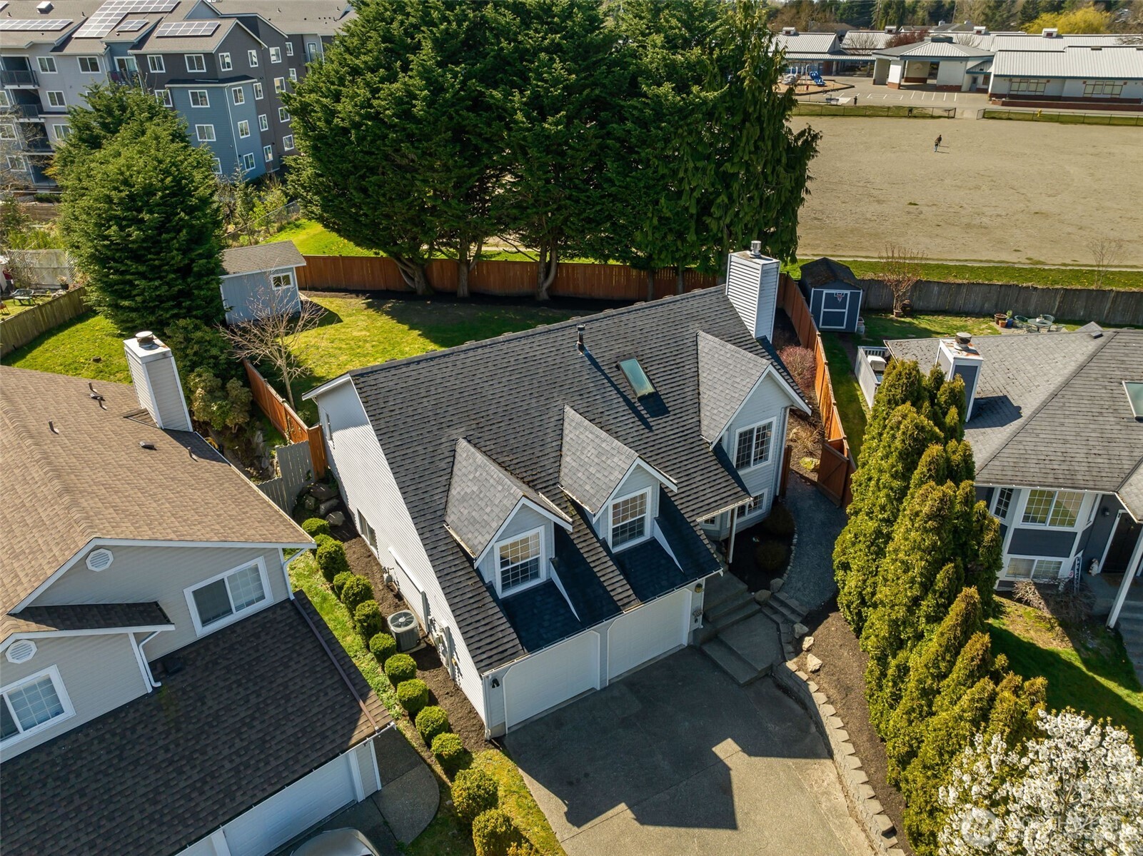 2 109th Place Southeast Everett, WA 98208 - Photo 34 of 40 an aerial view of a house with outdoor space