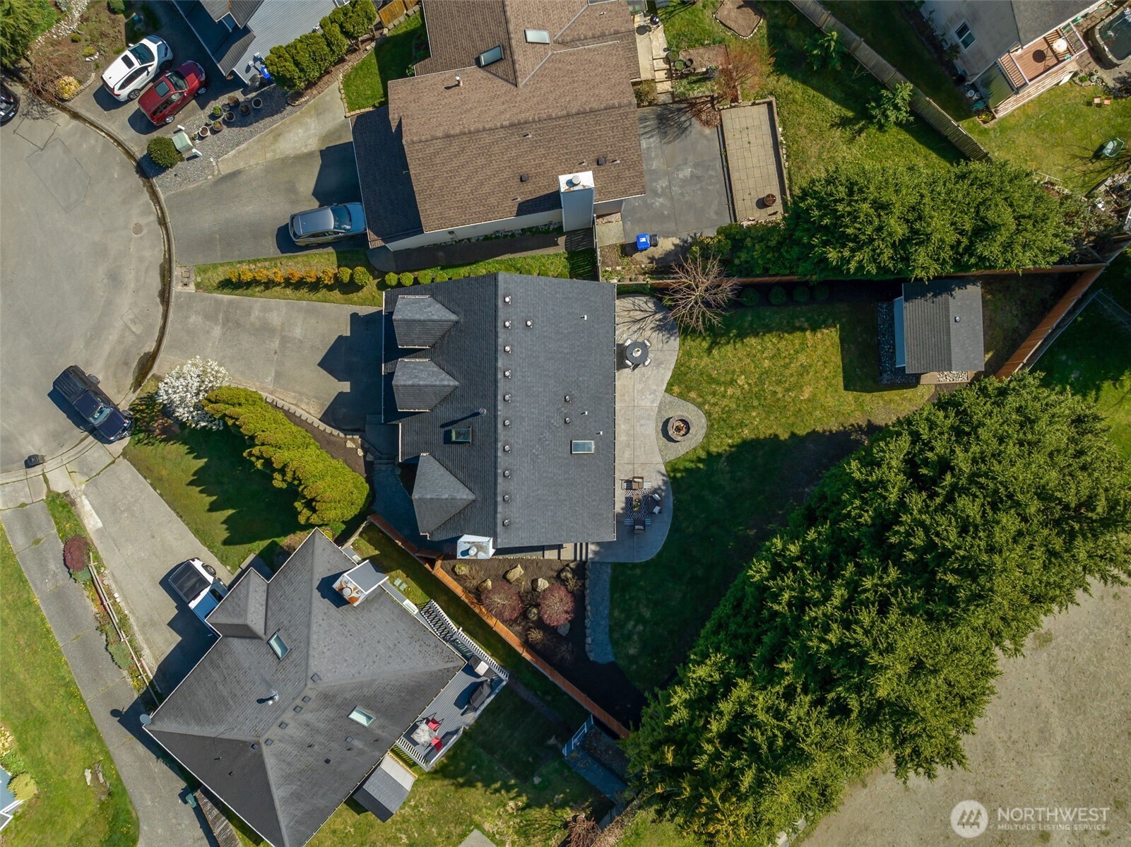 2 109th Place Southeast Everett, WA 98208 - Photo 36 of 40 an aerial view of house with a yard