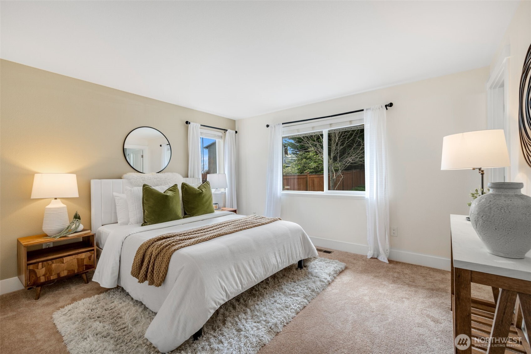 2 109th Place Southeast Everett, WA 98208 - Photo 10 of 40 a bedroom with a bed and wooden floor