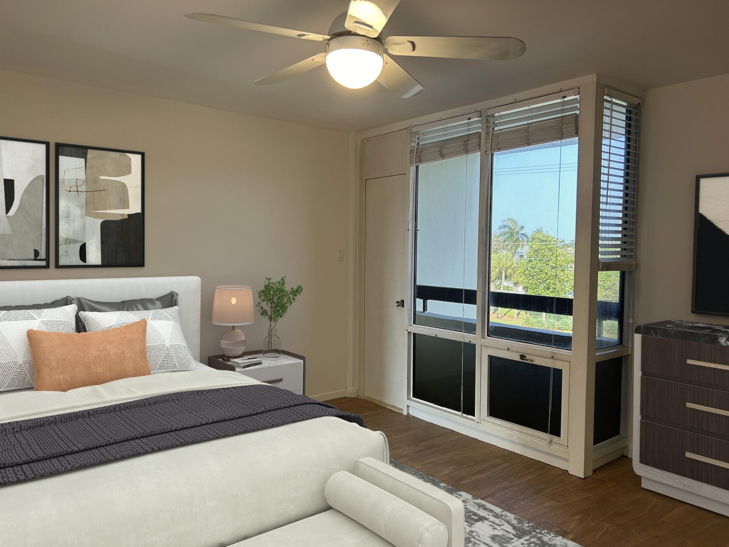 1401 South Federal Highway, Unit 215 Boca Raton, FL 33432 - Photo 13 of 33 Masterbedroom Virtual Staging