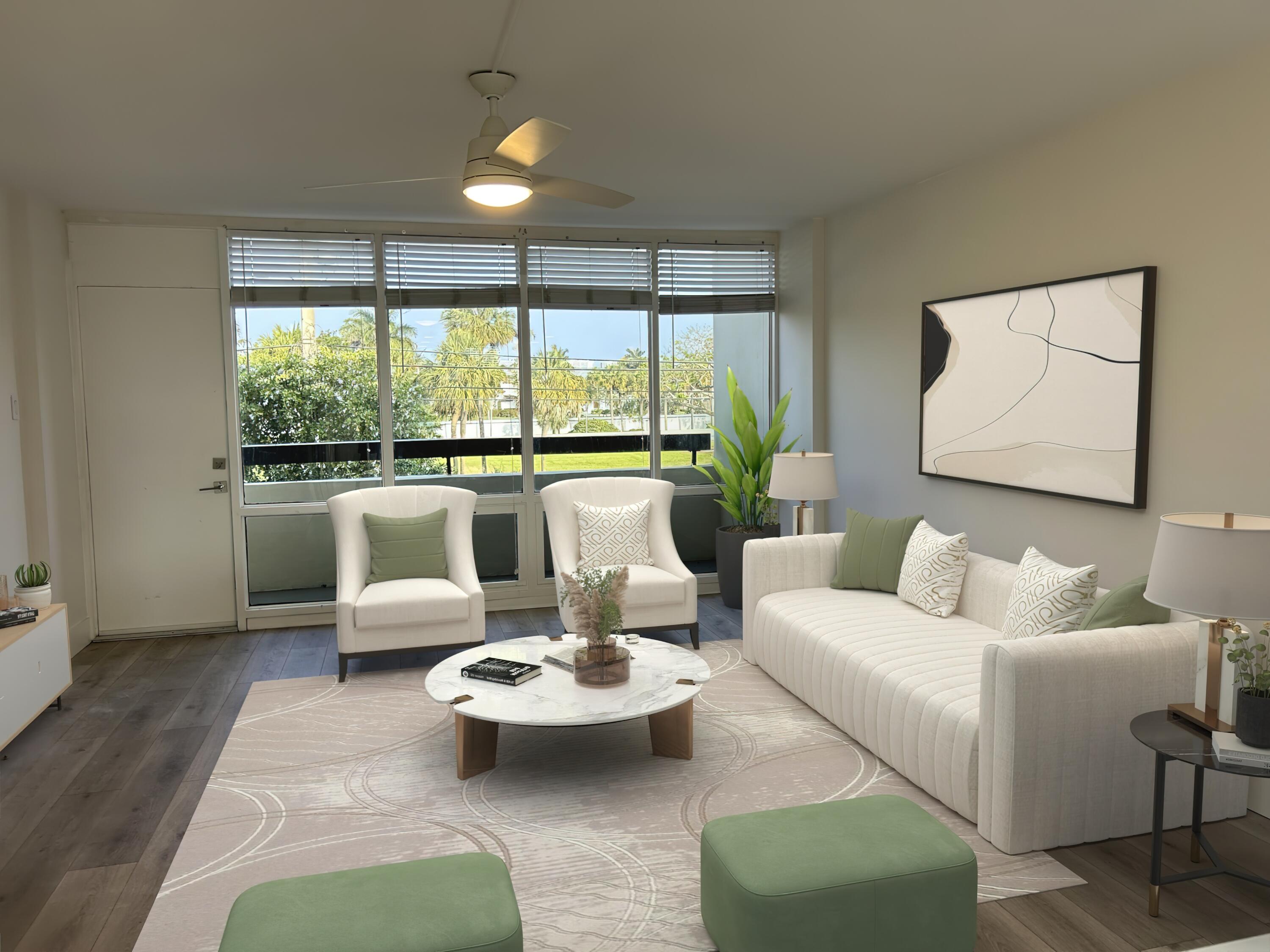 1401 South Federal Highway, Unit 215 Boca Raton, FL 33432 - Photo 9 of 33 Living Area Virtual Staging