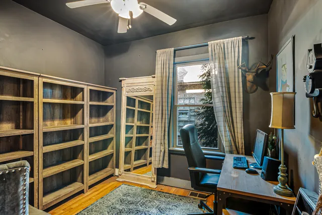 a view of front door