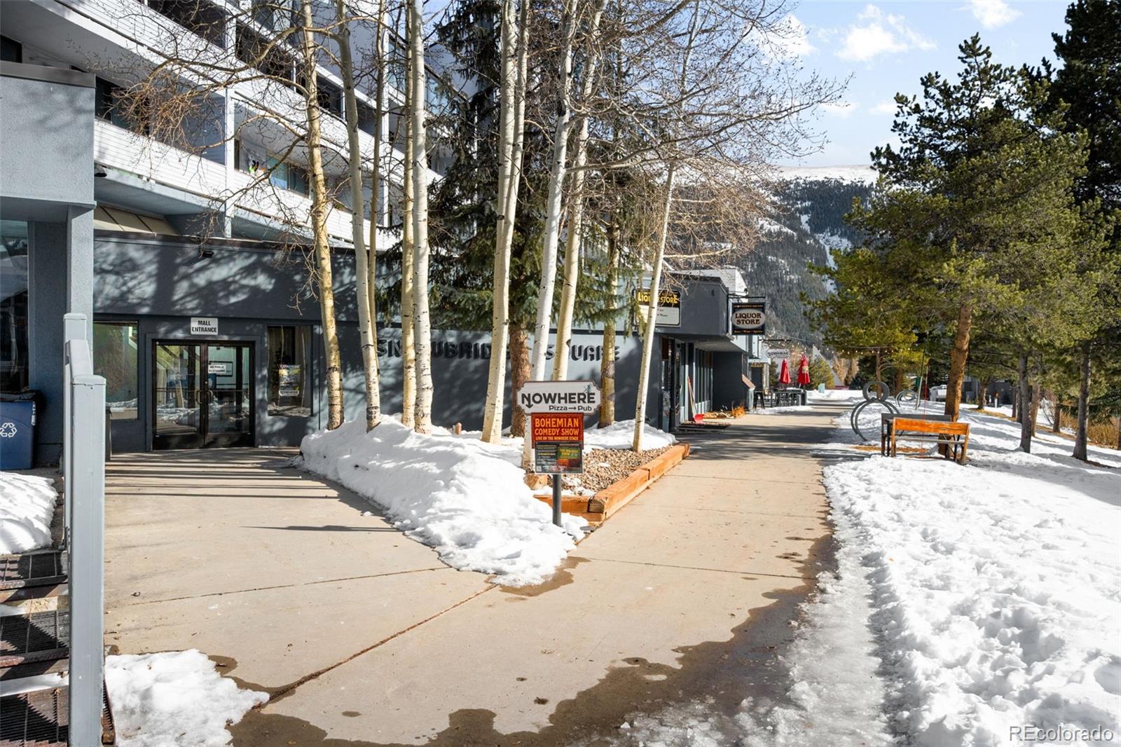760 Copper Road, Unit F204 Frisco, CO 80443 - Photo 28 of 30 a view of a building with large trees