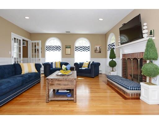 38 Thoreau Circle Beverly, MA 01915 - Photo 11 of 26 a living room with furniture a fireplace and a flat screen tv