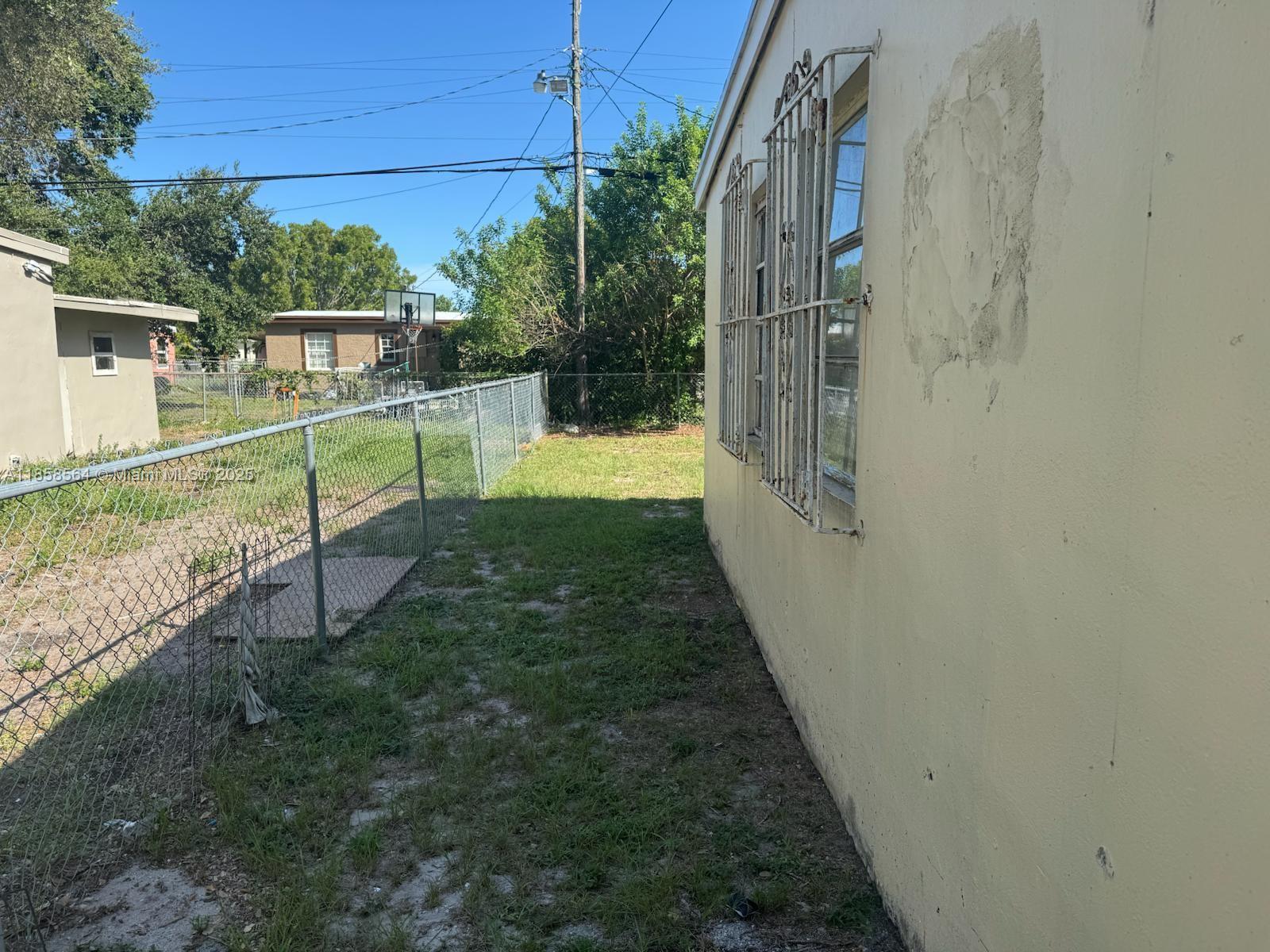 2060 Rutland Street Opa-Locka, FL 33054 - Photo 5 of 10 a view of a backyard