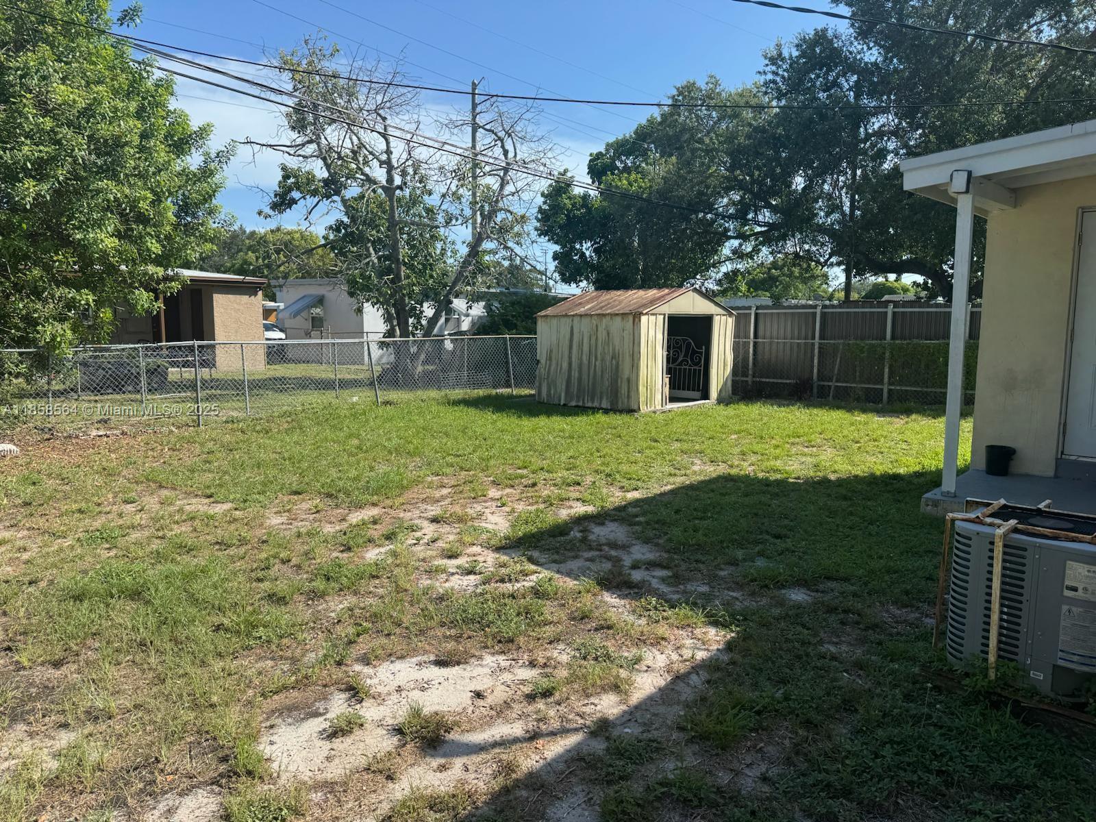 2060 Rutland Street Opa-Locka, FL 33054 - Photo 6 of 10 a view of a backyard