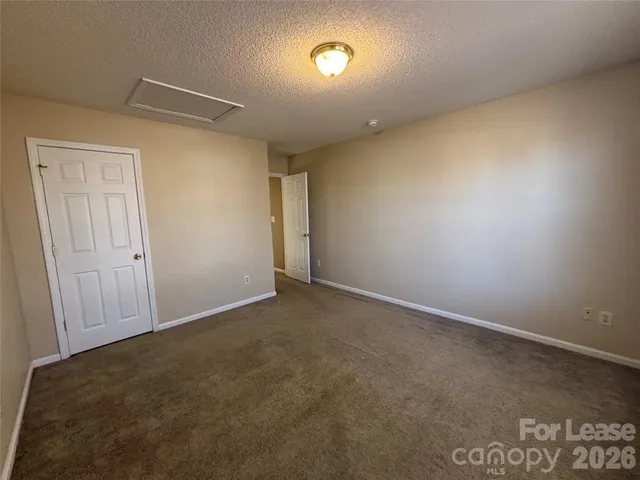 an empty room with a natural light