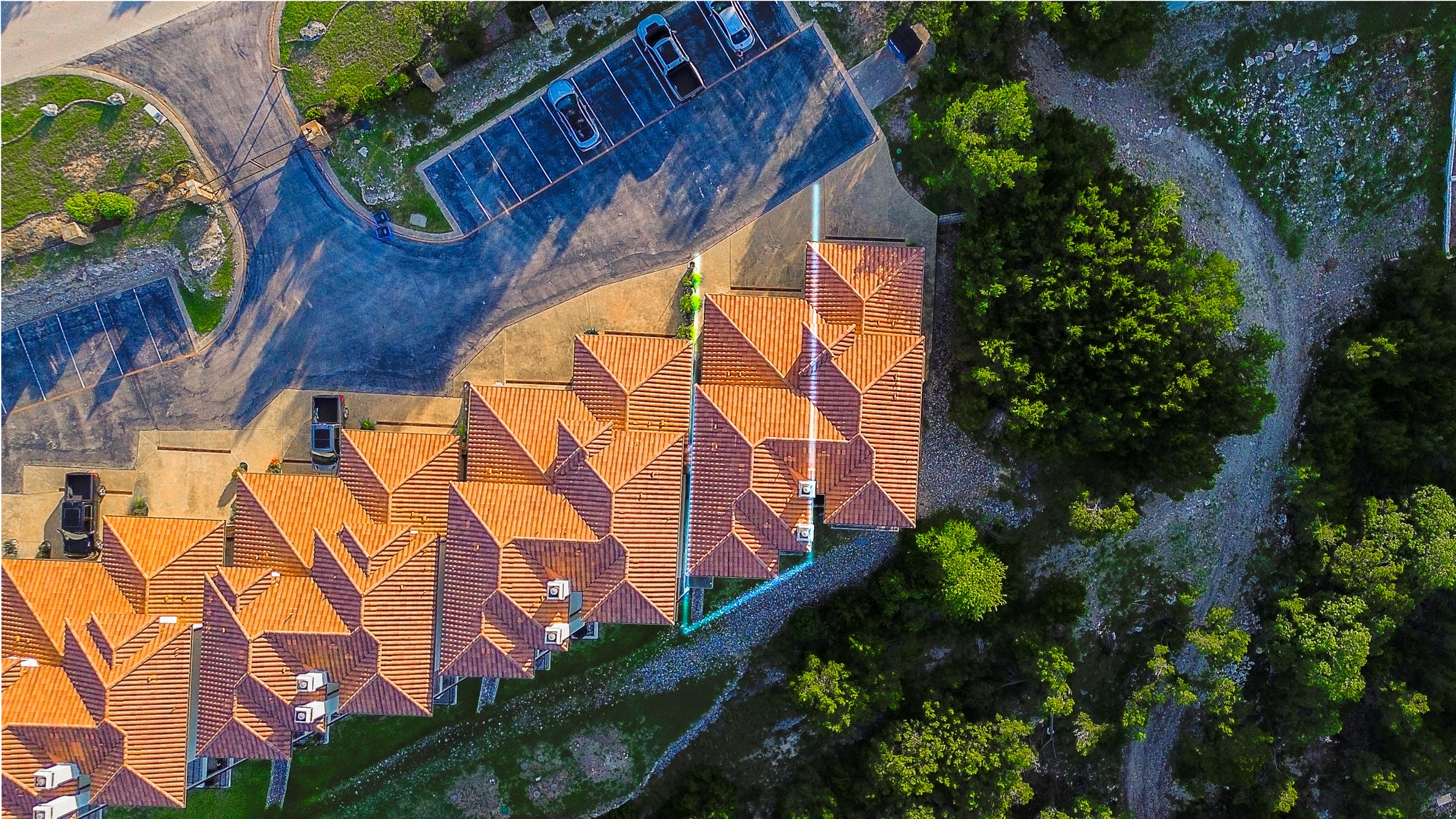 17545 West Reed Park Road, Unit 2 Jonestown, TX 78645 - Photo 39 of 39 an aerial view of a house
