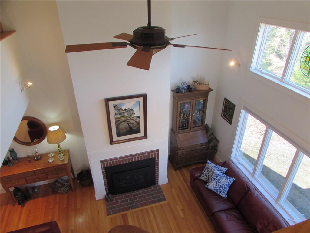 36 Hatch Cove Drive Castine, ME 04421 - Photo 12 of 28 View of Living room and new gas fire...