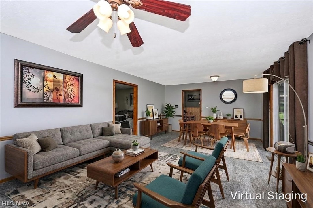 3170 Menough Road Ravenna, OH 44266 - Photo 25 of 50 Virtually Staged Family Room