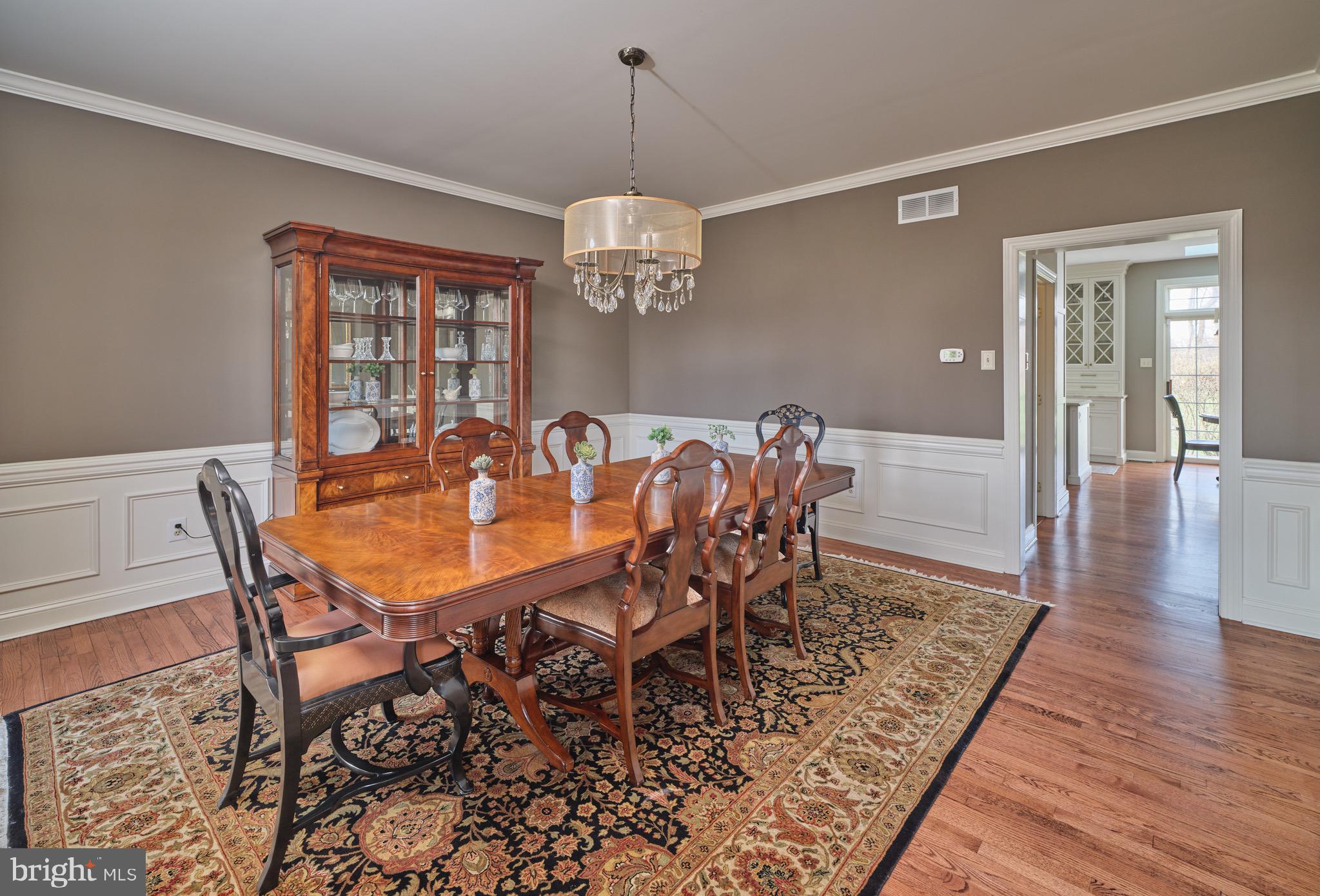 1052 South Kimbles Road Yardley, PA 19067 - Photo 12 of 74 Dining room open to the gourmet kitchen