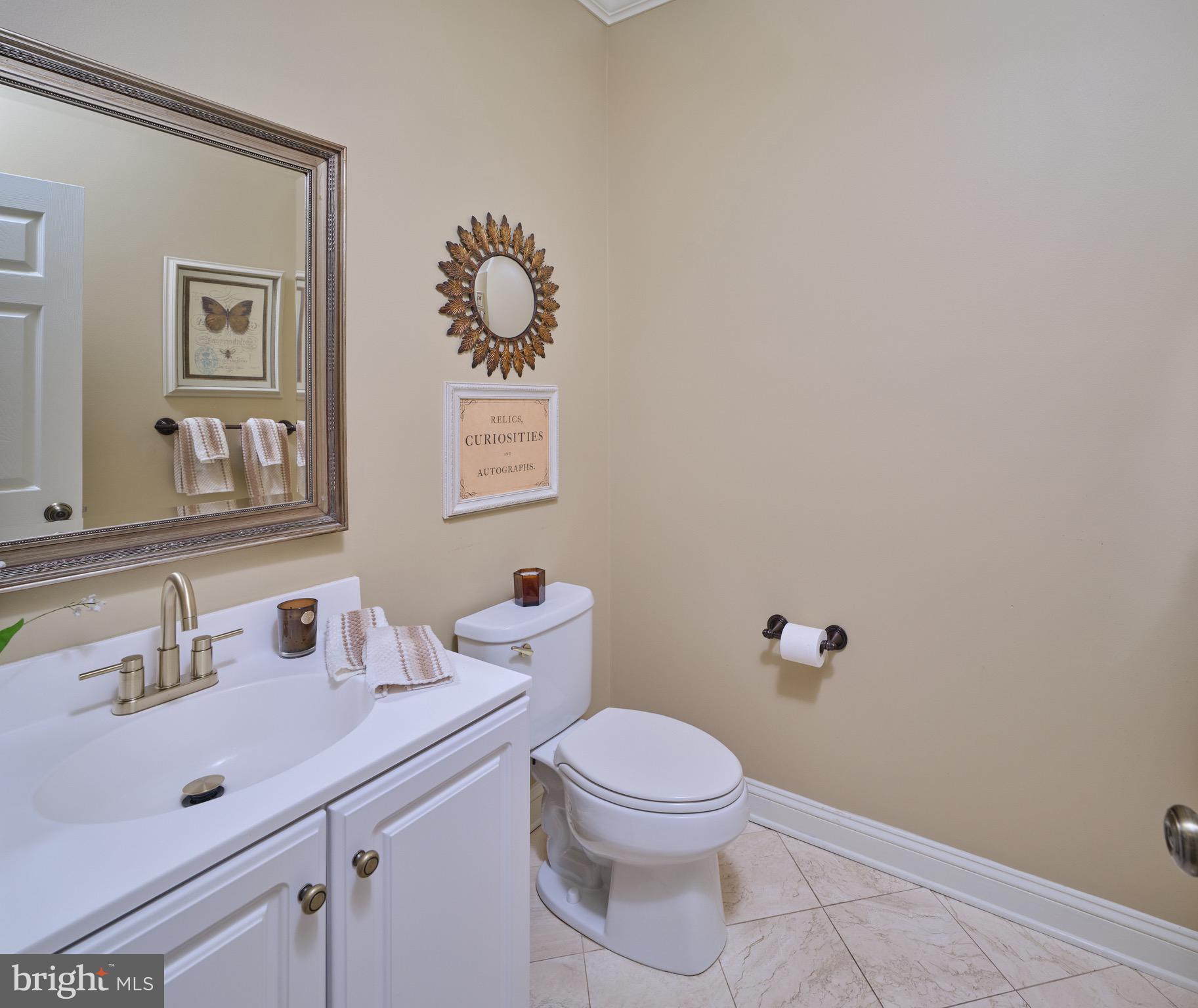 1052 South Kimbles Road Yardley, PA 19067 - Photo 13 of 74 Powder room off the foyer area