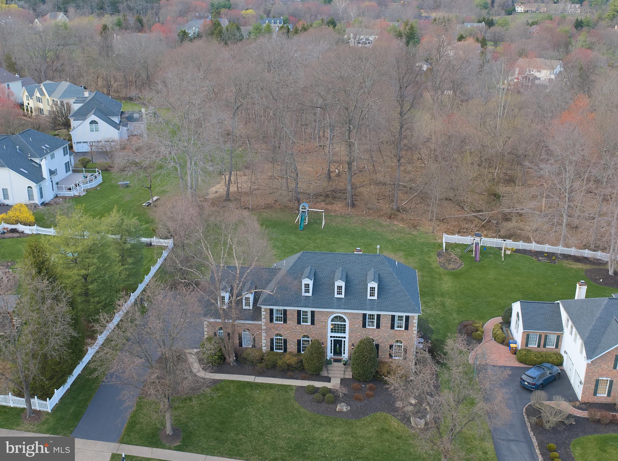 1052 South Kimbles Road Yardley, PA 19067 - Photo 72 of 74 Strategically placed with wooded views