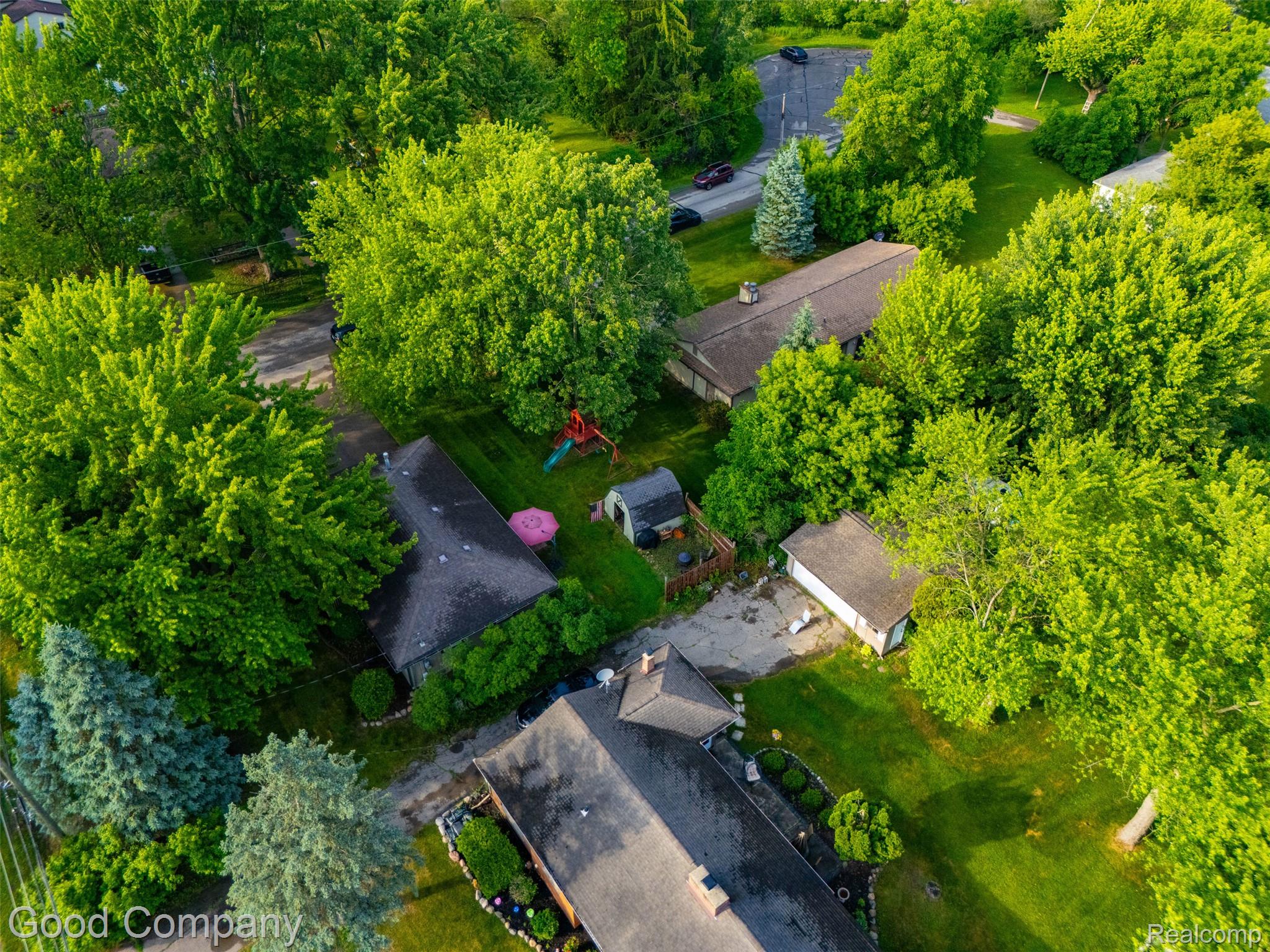 3615 Hazelton Avenue Rochester, MI 48307 - Photo 43 of 56 Aerial view