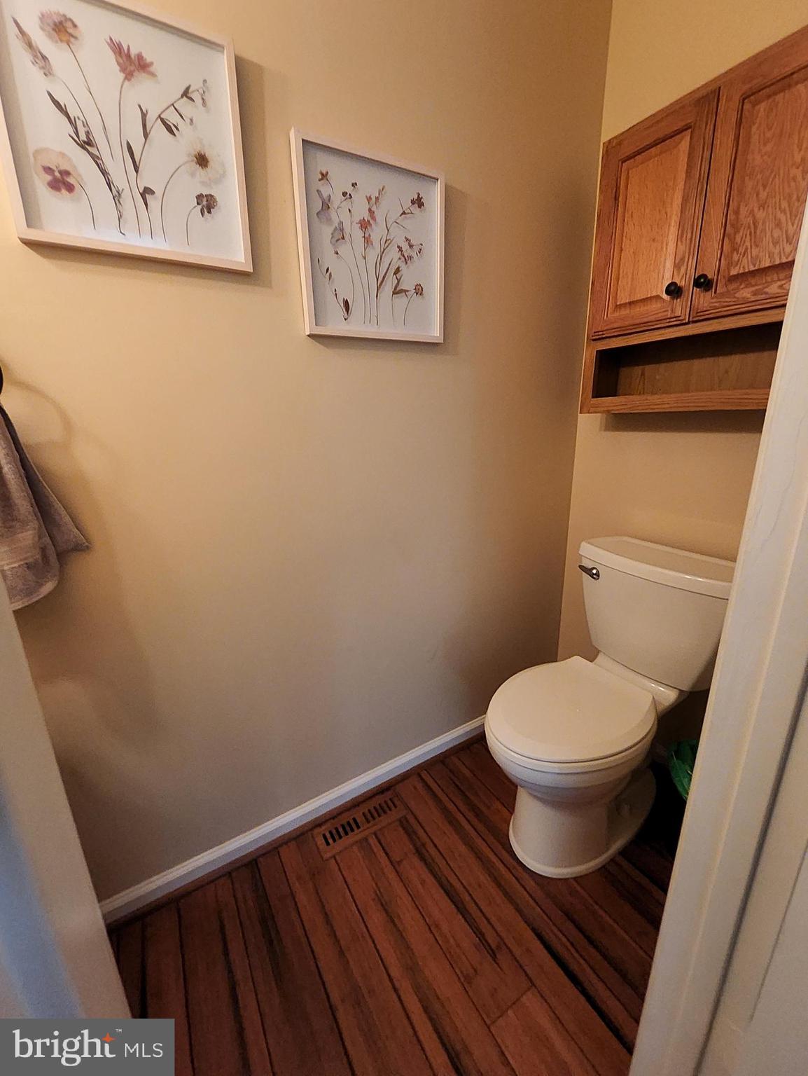 613 Clubhouse Way Culpeper, VA 22701 - Photo 10 of 17 a bathroom with a toilet and a picture on the wall