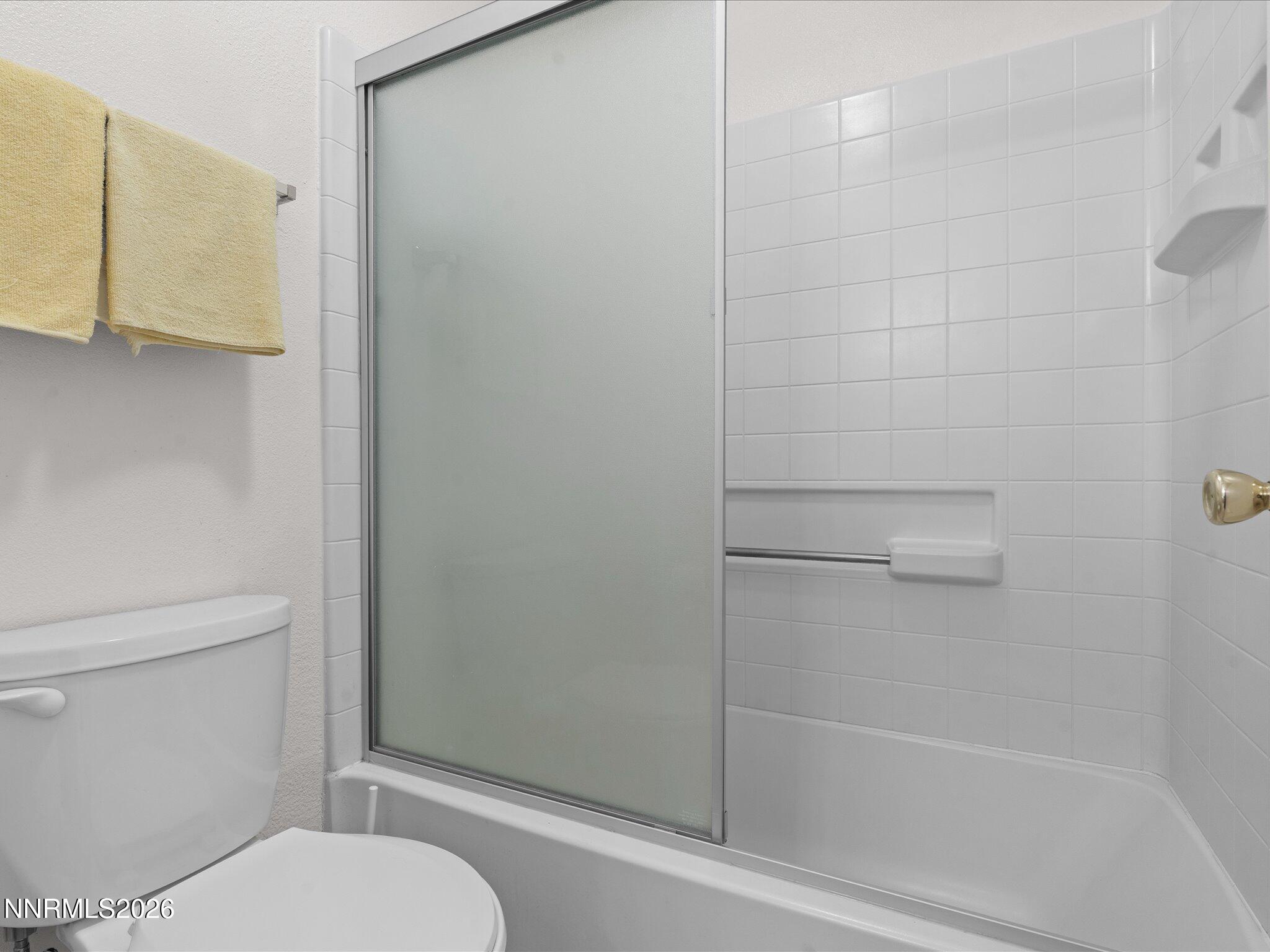 400 Bens Way Fernley, NV 89408 - Photo 21 of 31 a bathroom with a toilet and a shower