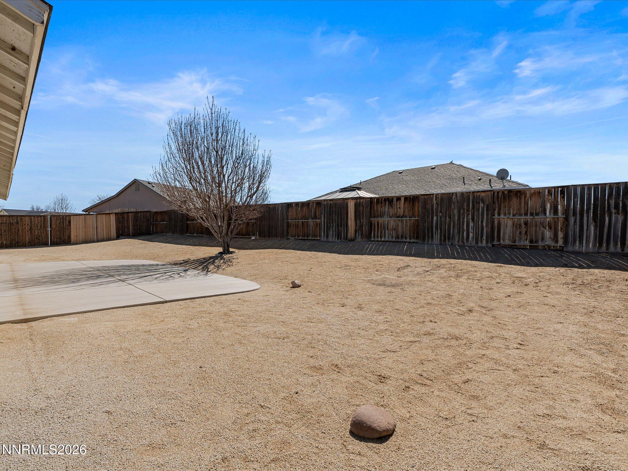 400 Bens Way Fernley, NV 89408 - Photo 28 of 31 a view of wooden fence in front of house