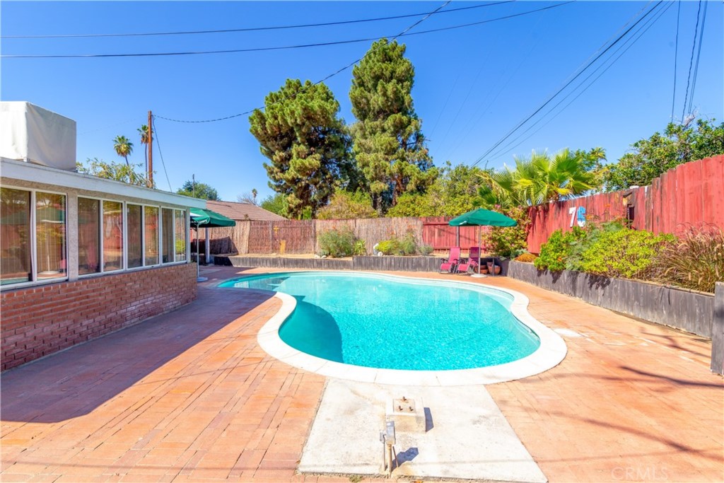 41320 Linda Vista Court Hemet, CA 92544 - Photo 28 of 31 a view of outdoor space yard and swimming pool