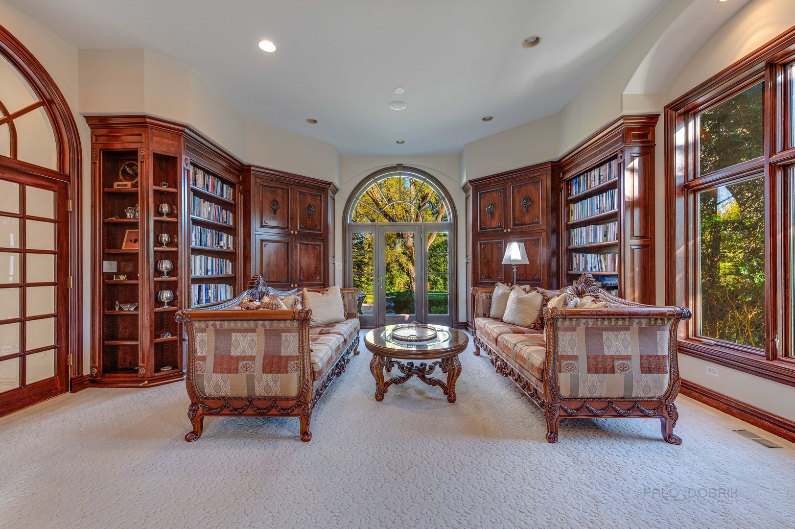 10 West Westleigh Road Lake Forest, IL 60045 - Photo 14 of 59 a living room with fireplace furniture and a large window
