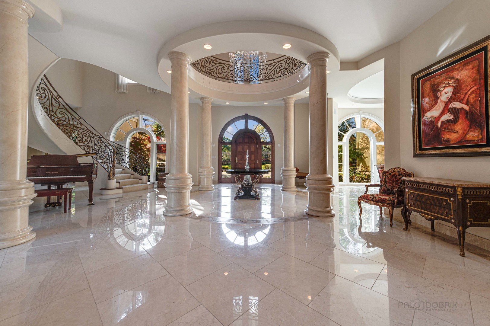10 West Westleigh Road Lake Forest, IL 60045 - Photo 6 of 59 a living room with fireplace furniture and a chandelier