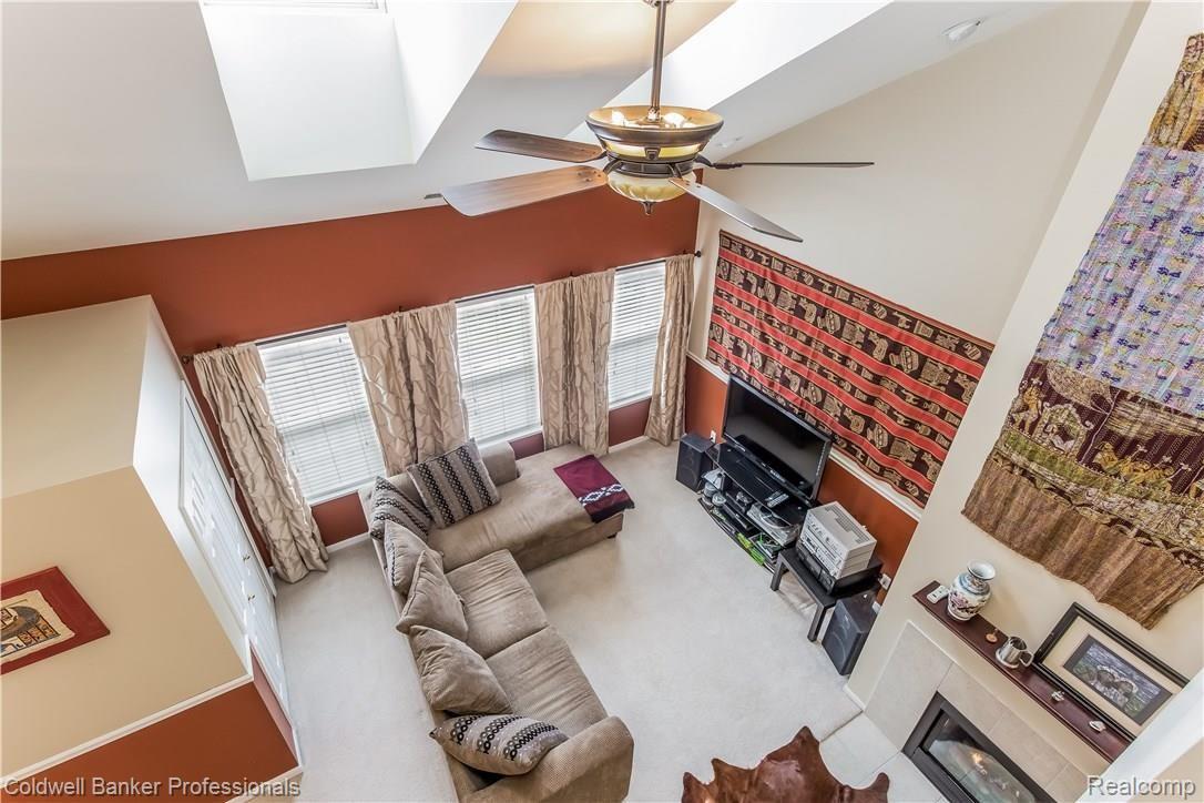 16894 Farmington Road, Unit 41 Livonia, MI 48154 - Photo 16 of 32 View of Living Room from Upper Floor