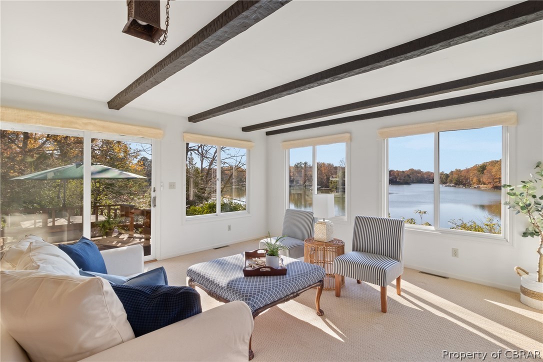 549 Long Point Lane Topping, VA 23169 - Photo 7 of 48 Versatile sunroom, perfect for river gazing!