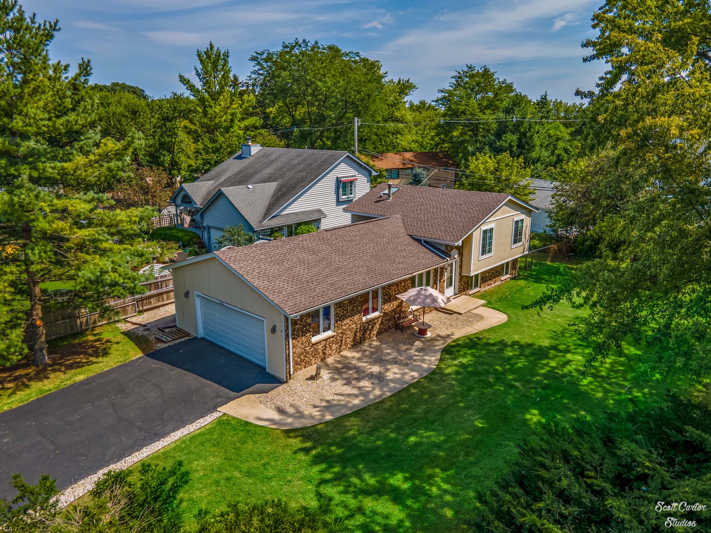 2516 Crystal Lake Road Cary, IL 60013 - Photo 1 of 22 an aerial view of a house