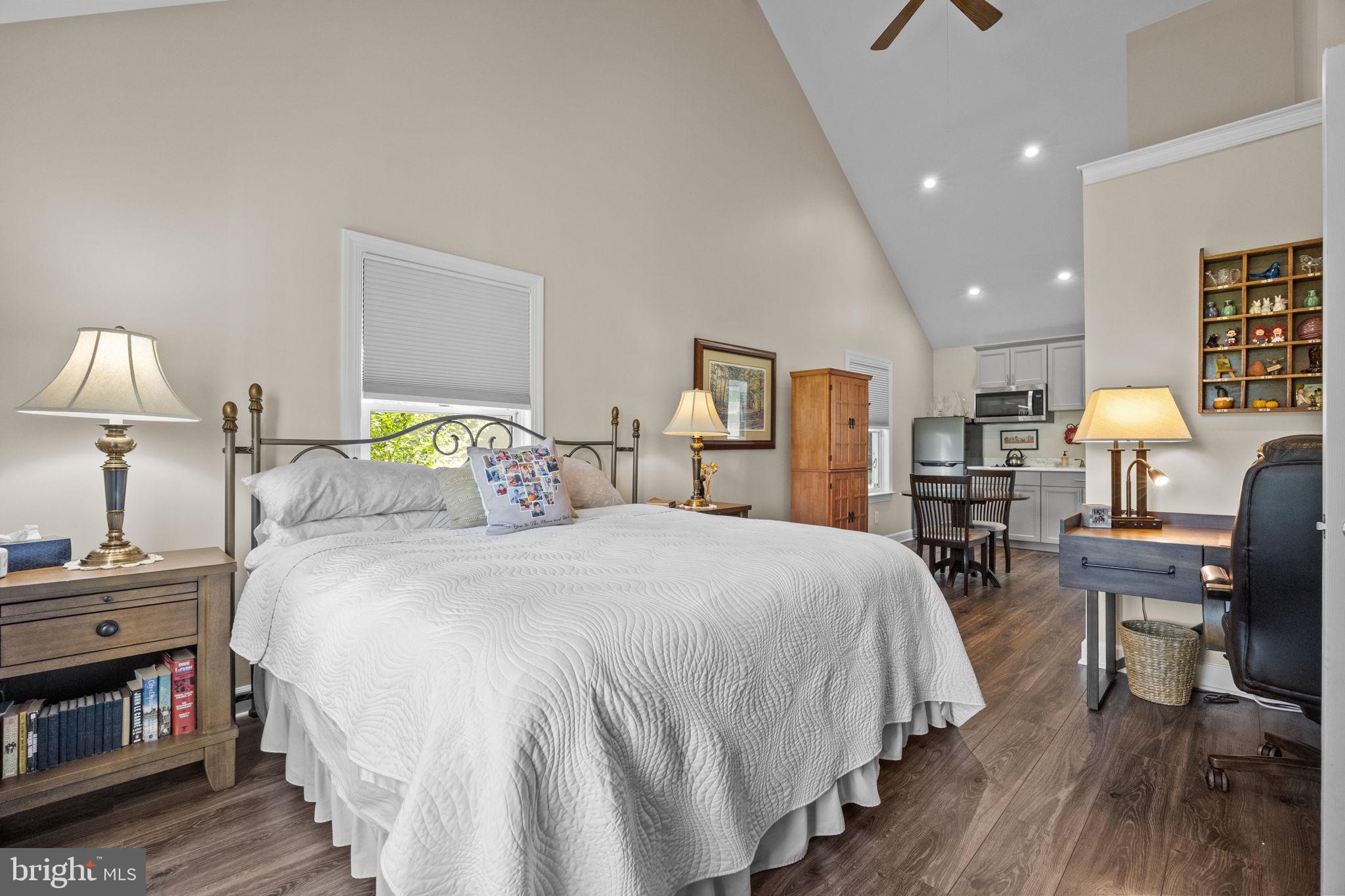 275 West Sandy Ridge Road Doylestown, PA 18901 - Photo 32 of 54 a bedroom with bed and wooden floor