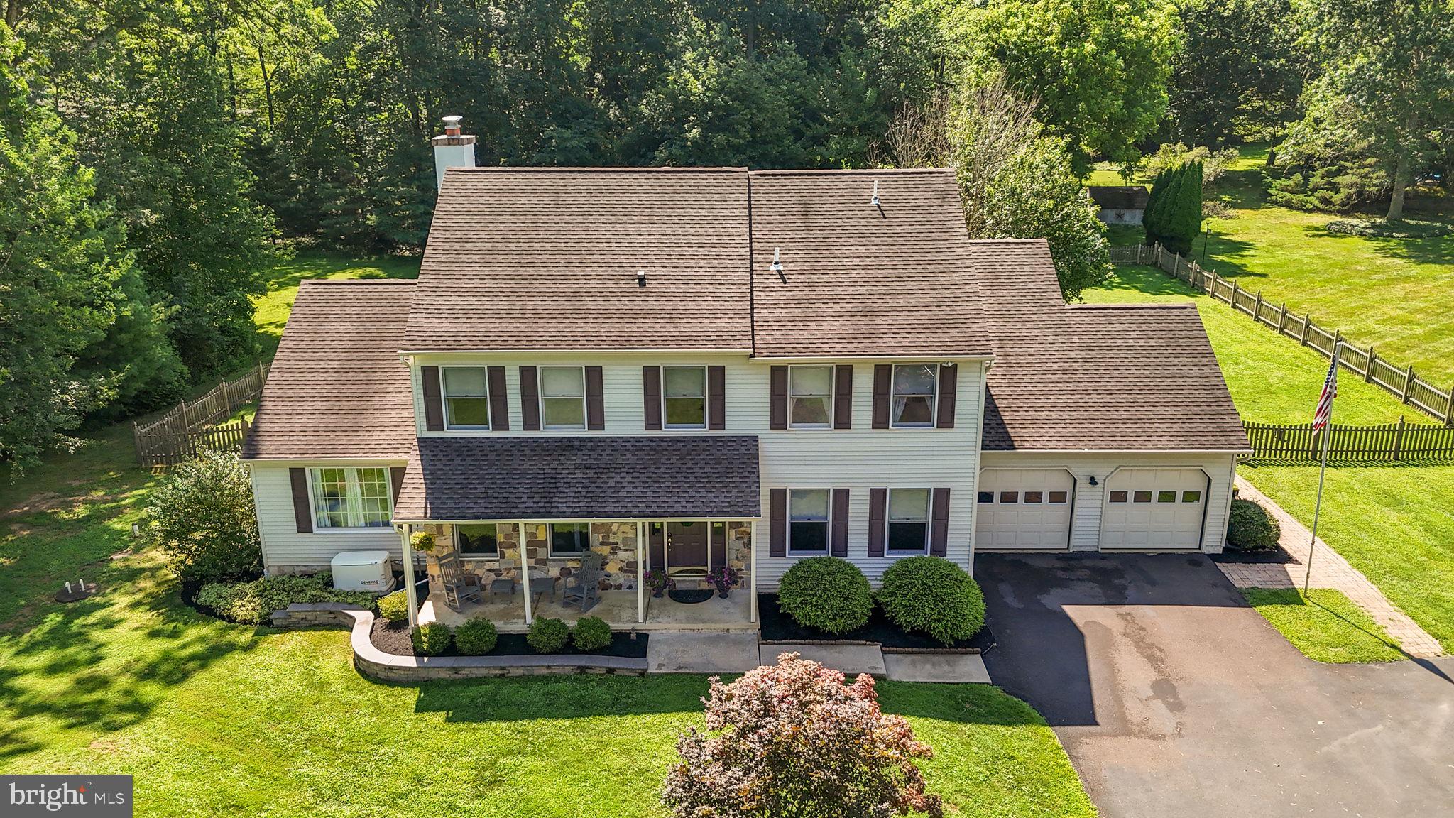 275 West Sandy Ridge Road Doylestown, PA 18901 - Photo 53 of 54 an aerial view of a house with garden