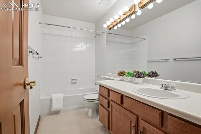 a bathroom with a sink toilet a mirror and shower