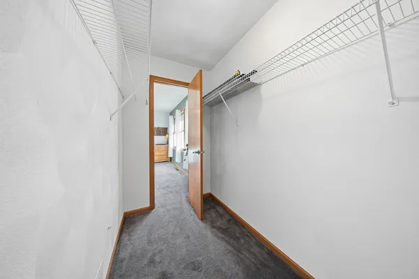 a view of hallway with stairs