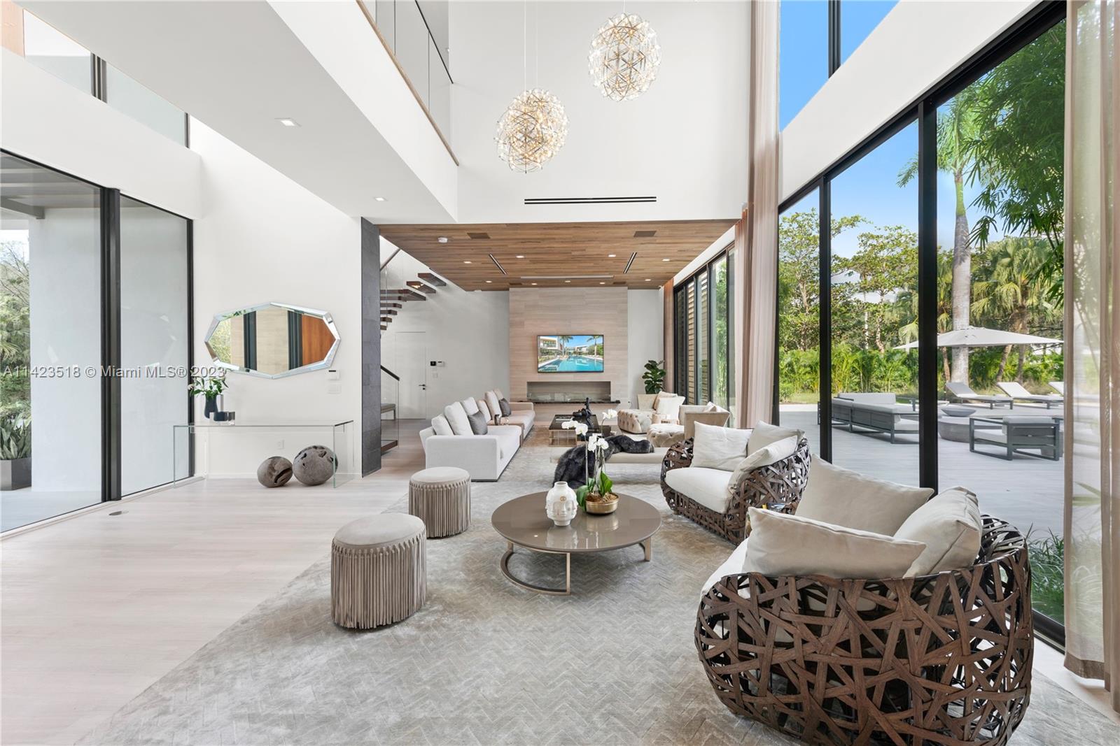 2690 Hackney Road Weston, FL 33331 - Photo 25 of 88 a living room with furniture and a large window