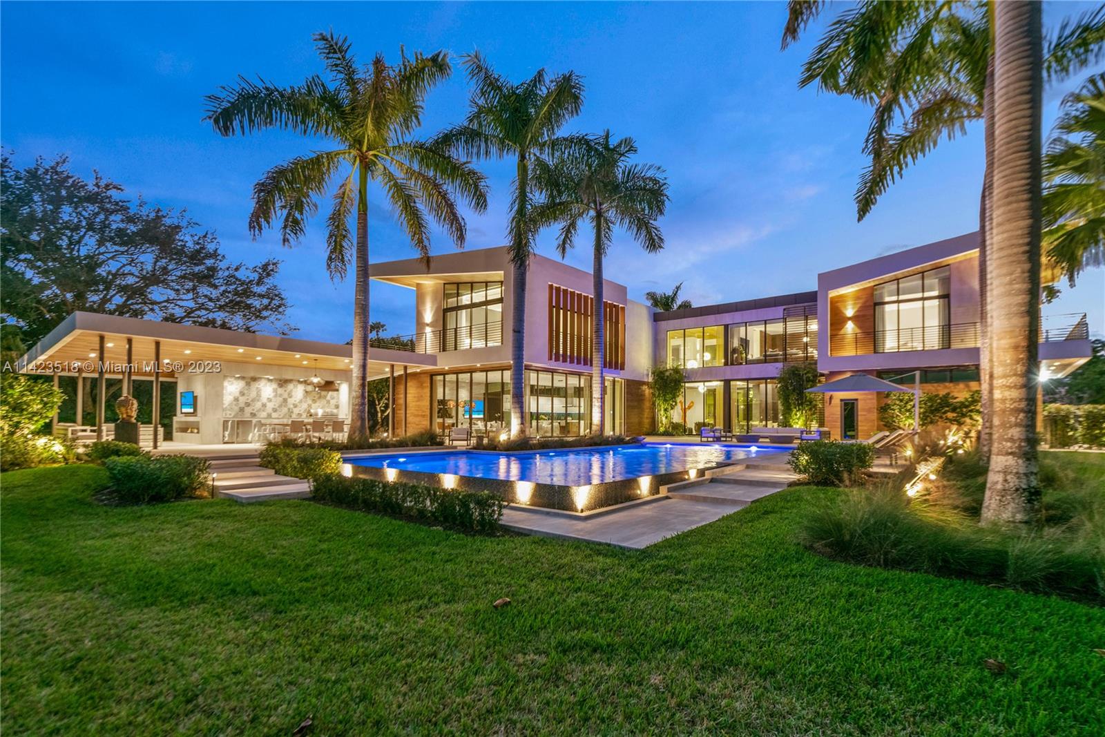 2690 Hackney Road Weston, FL 33331 - Photo 84 of 88 a view of a house with a yard and palm tree