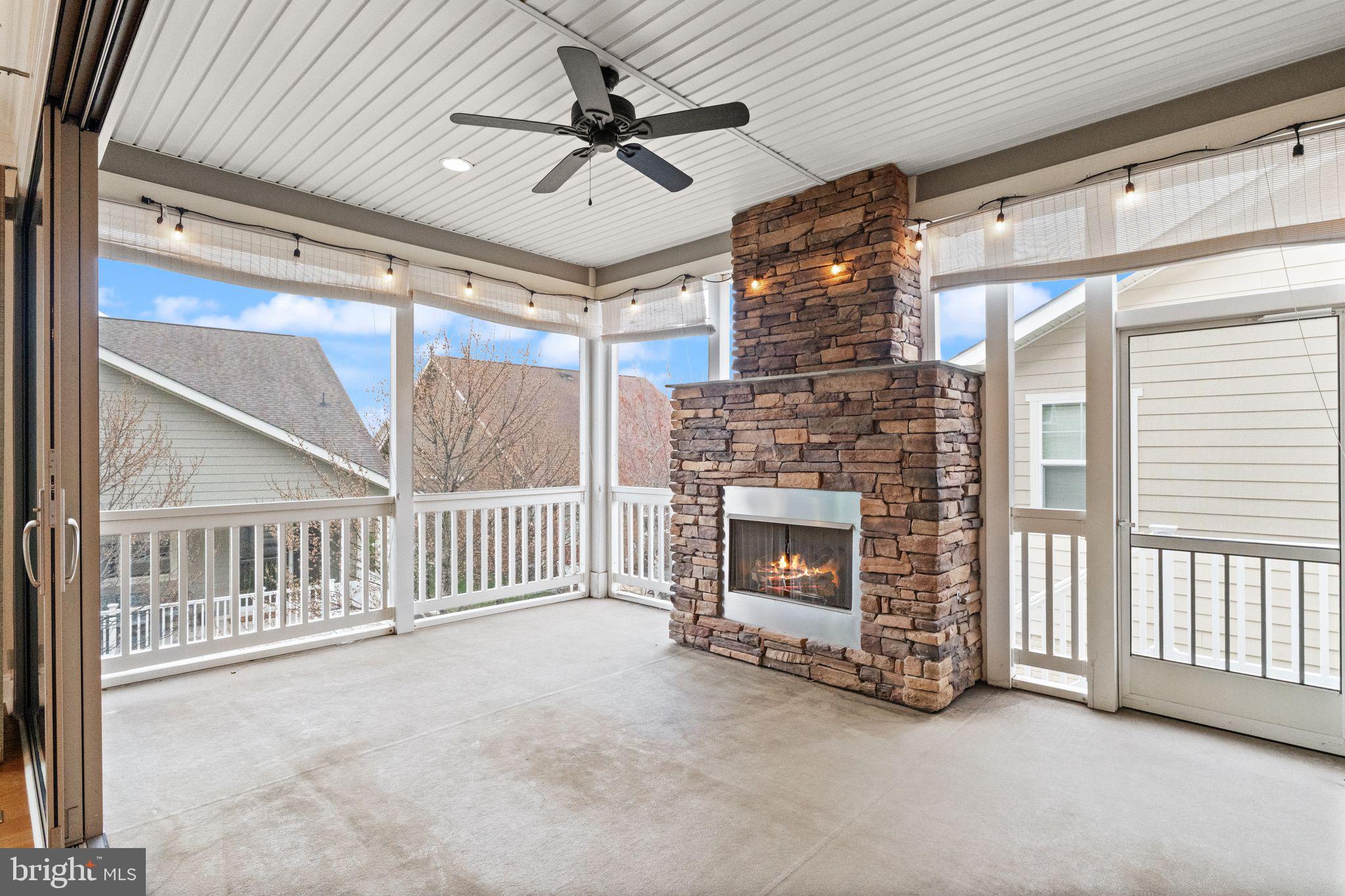 103 Cloak Lane White Post, VA 22663 - Photo 36 of 98 a view of a livingroom with a fireplace