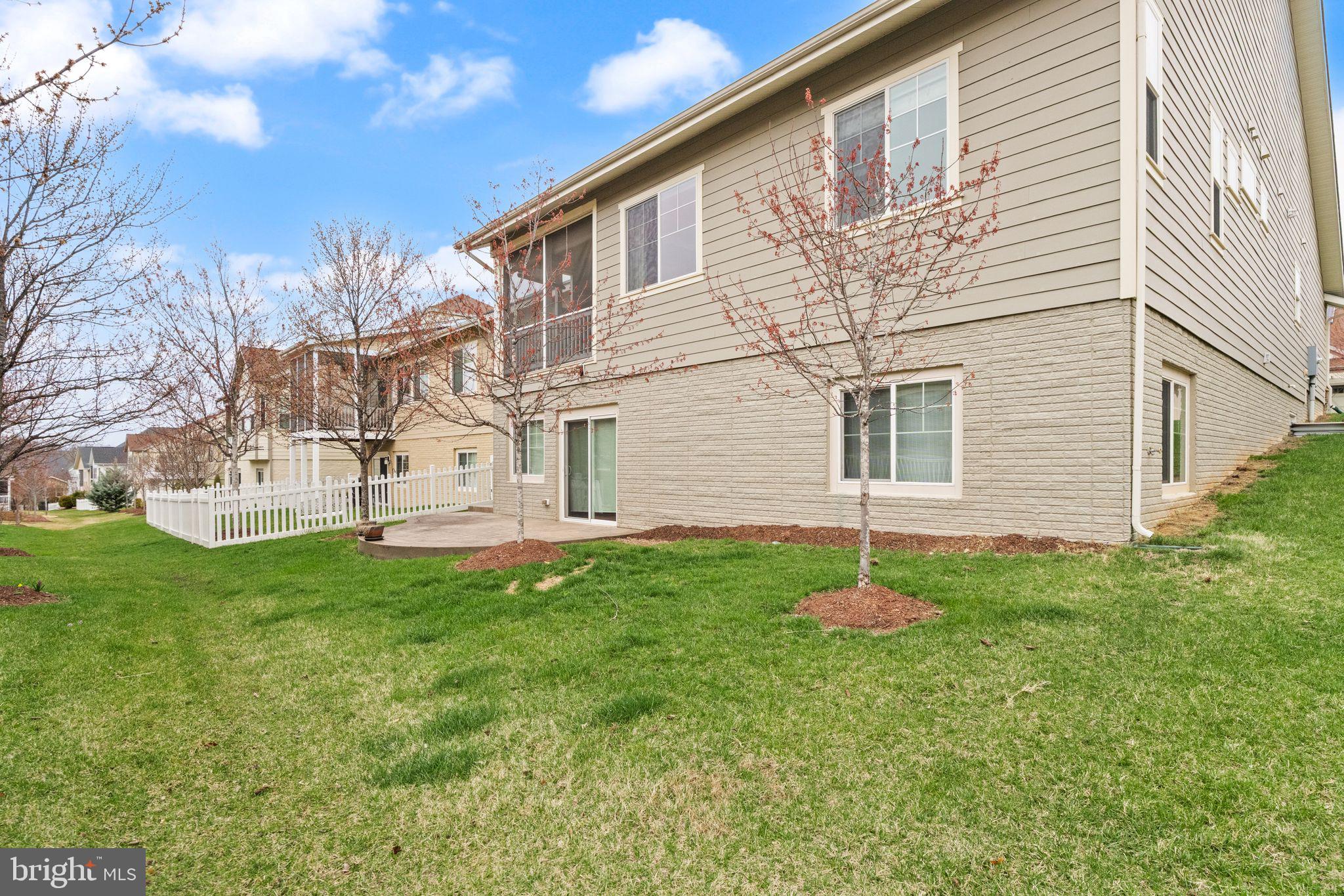 103 Cloak Lane White Post, VA 22663 - Photo 74 of 98 a backyard of a house with plants and large tree