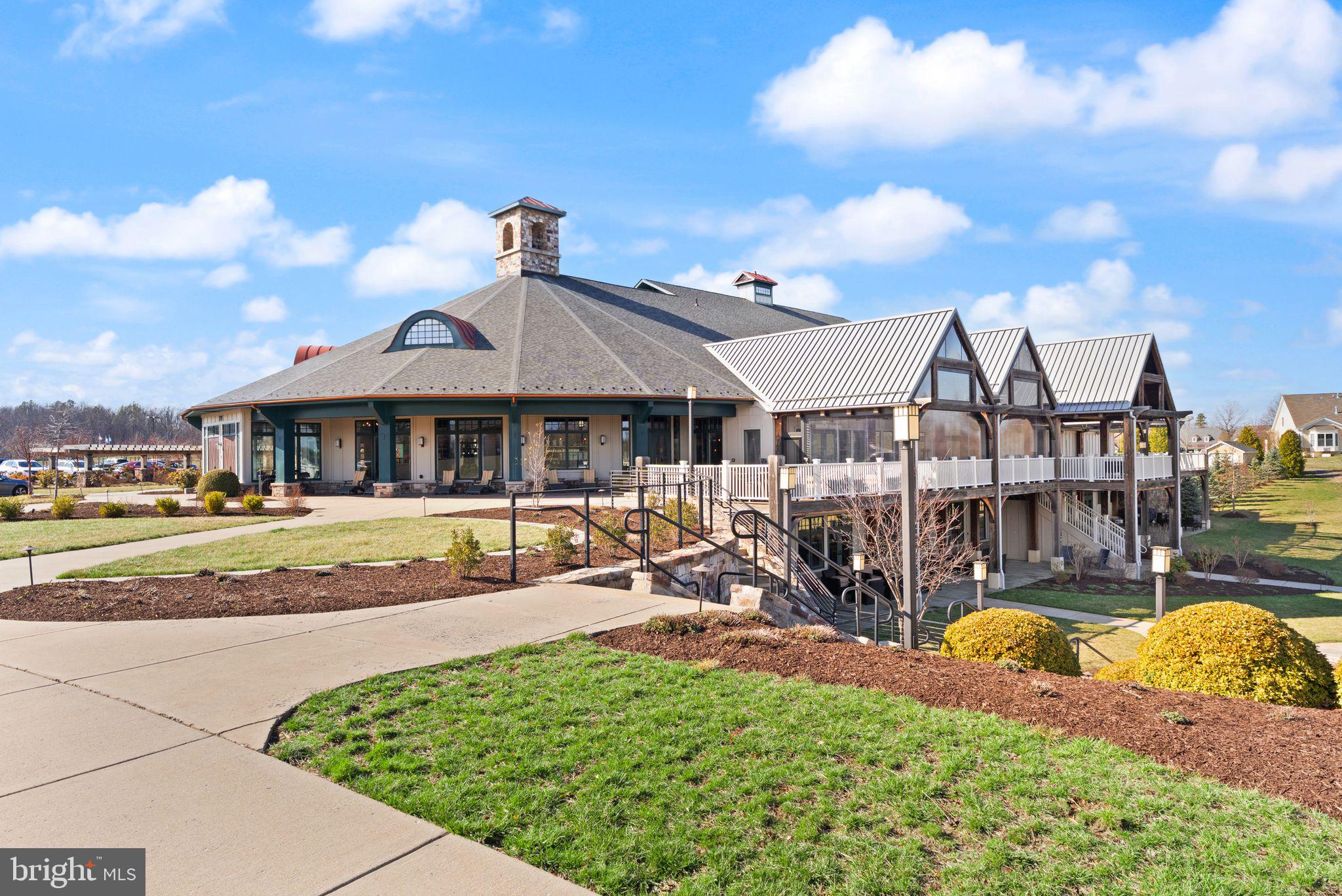 103 Cloak Lane White Post, VA 22663 - Photo 87 of 98 a view of a house with swimming pool and sitting area