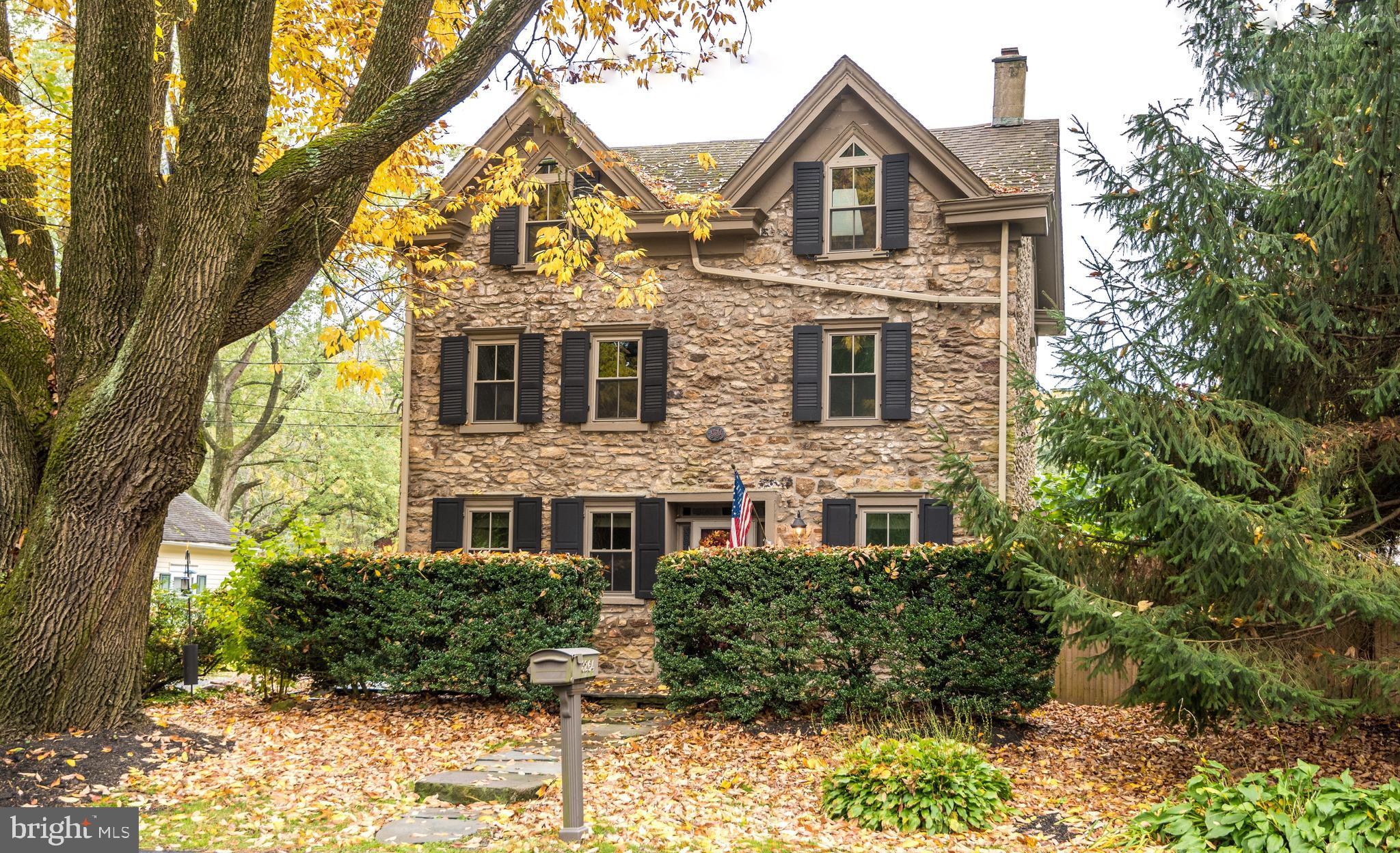 Stately front of home