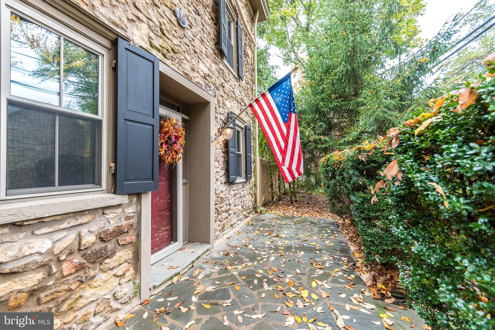 View of front door