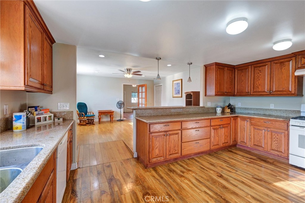 2435 Burkett Road El Monte, CA 91732 - Photo 41 of 52 a large kitchen with cabinets