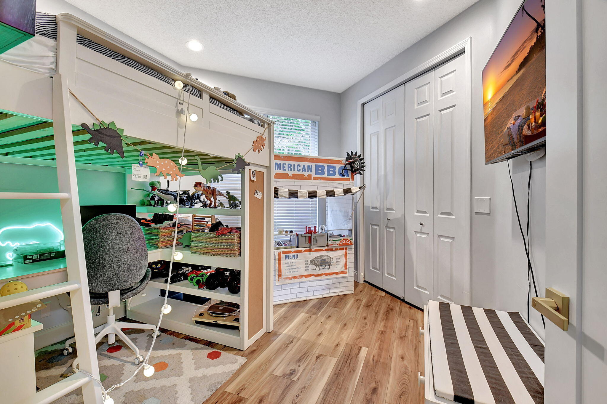 6623 Northwest 25th Avenue Boca Raton, FL 33496 - Photo 22 of 37 a bed room with a bed and a window