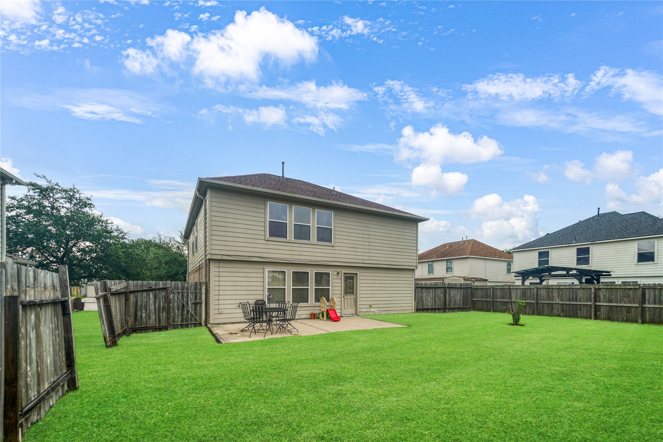8011 Sumal Circle Baytown, TX 77521 - Photo 36 of 37 a view of a house with backyard