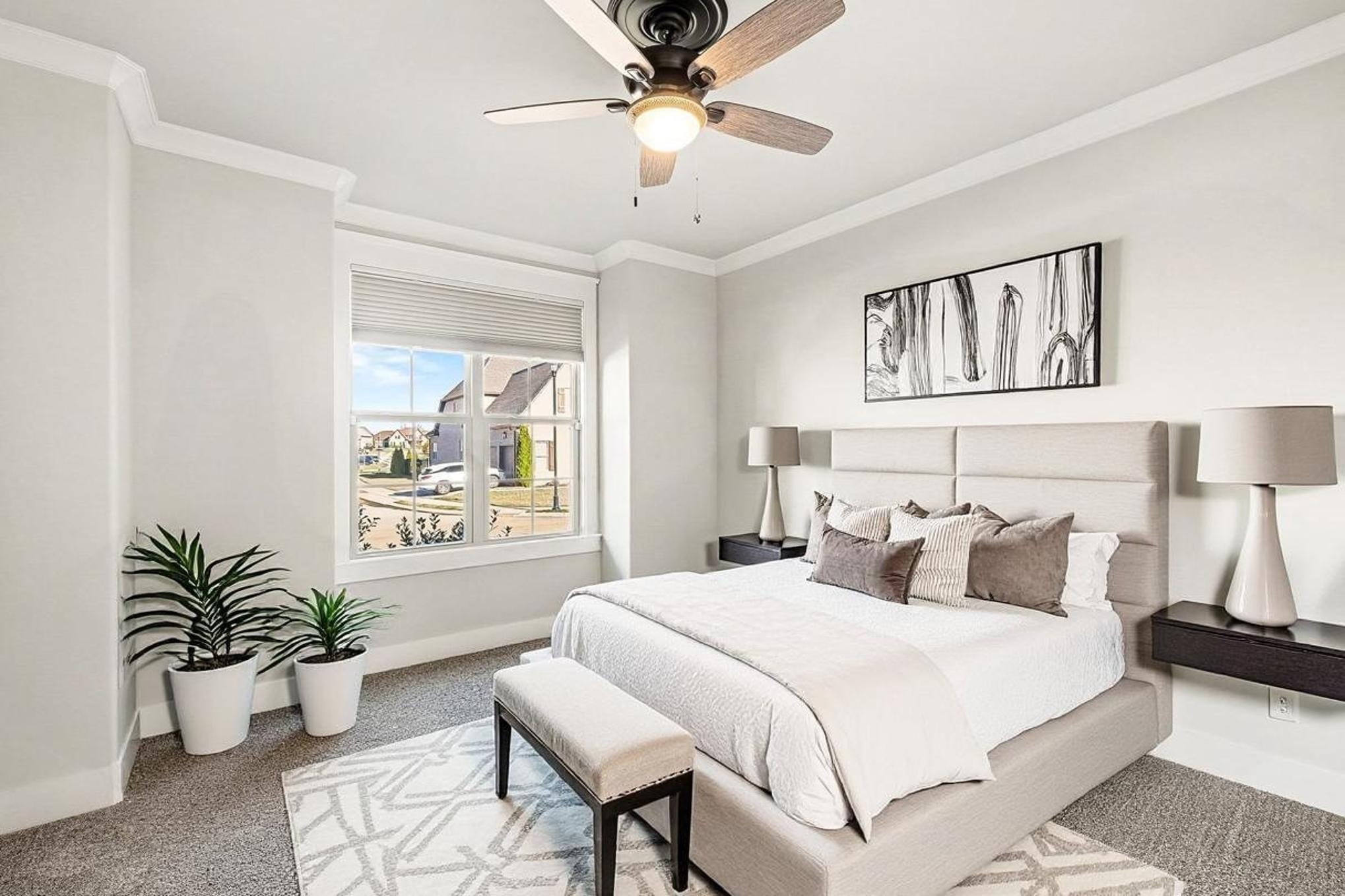 3008 Turnstone Trace Spring Hill, TN 37174 - Photo 19 of 30 a bedroom with furniture and a large window