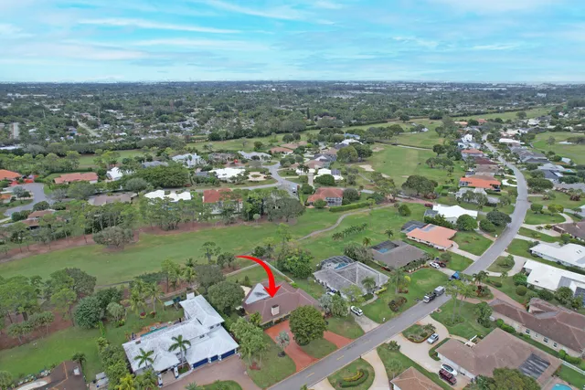 an aerial view of a city with lots of residential buildings