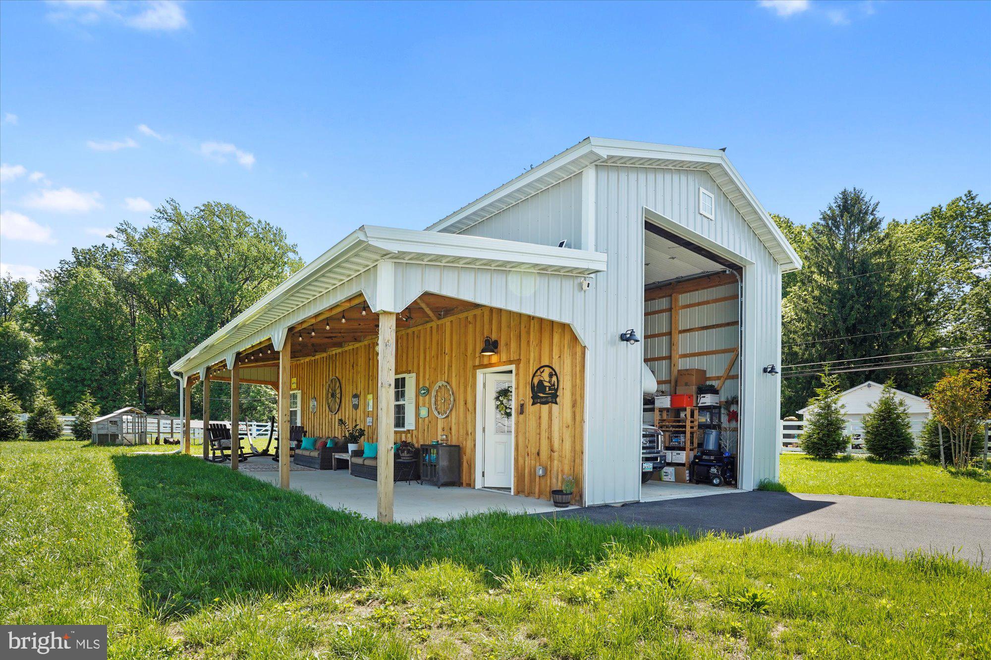1910 Laurel Brook Road Fallston, MD 21047 - Photo 32 of 32 Pole barn - Boat/ RV parking with lean to