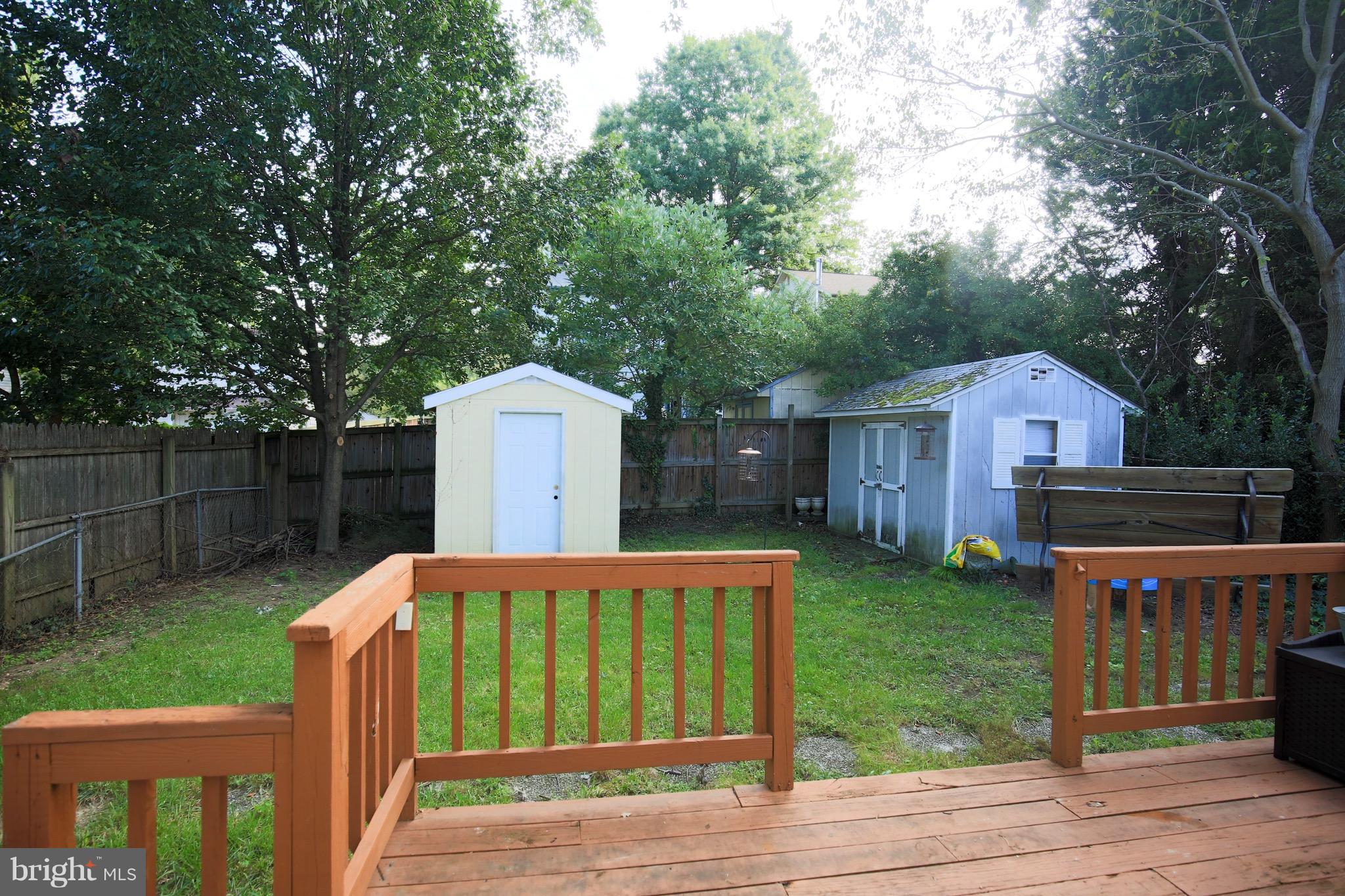 1509 Bishop Road Edgewater, MD 21037 - Photo 7 of 24 Nice Backyard with Wood Deck