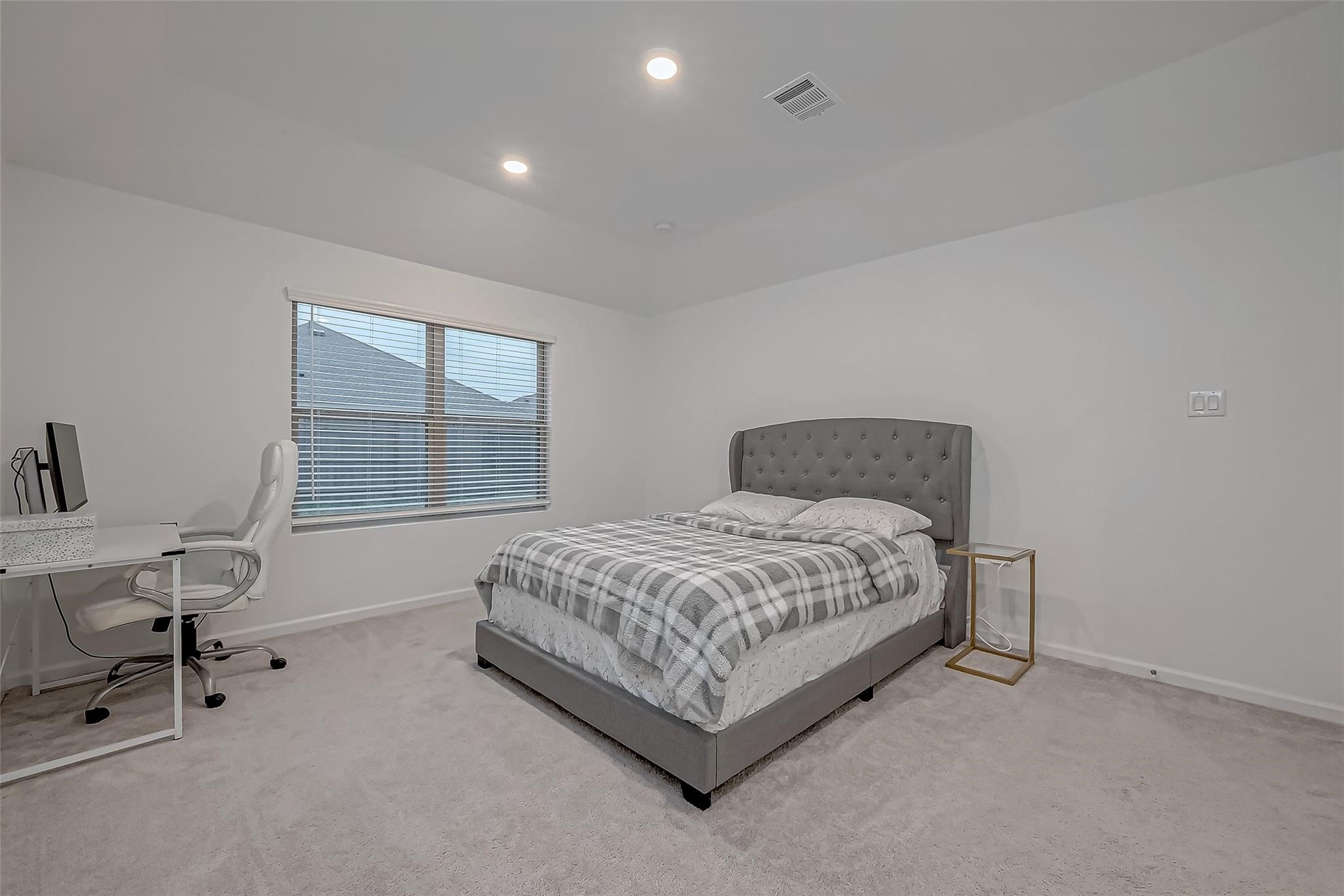 3712 Windy Brk Road Rosenberg, TX 77469 - Photo 15 of 36 a bedroom with a bed chair and a window