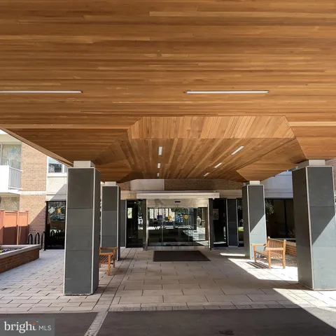 a view of a parking garage