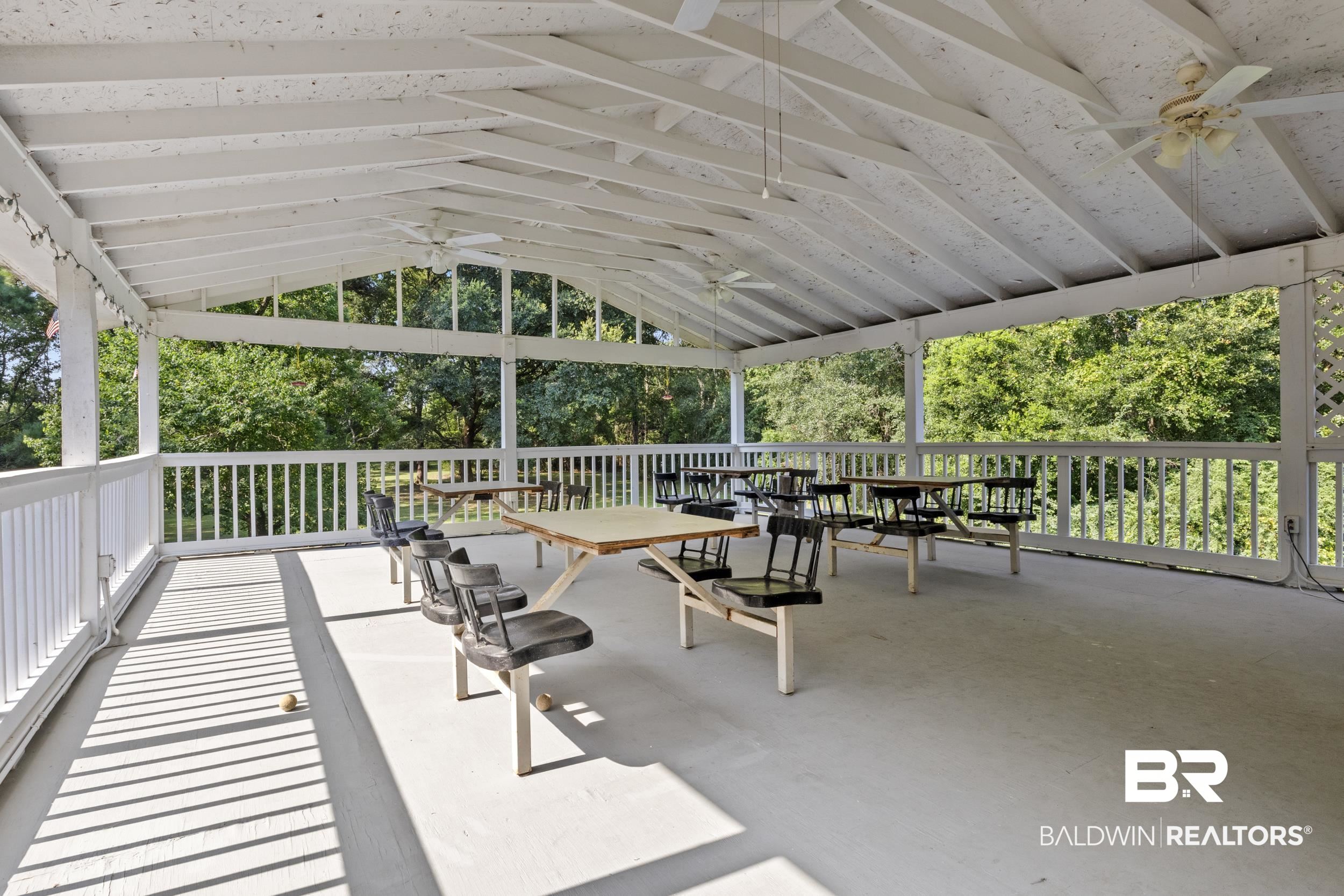 8701 A Rosemary Road Eight Mile, AL 36613 - Photo 19 of 27 View of patio featuring ceiling fan