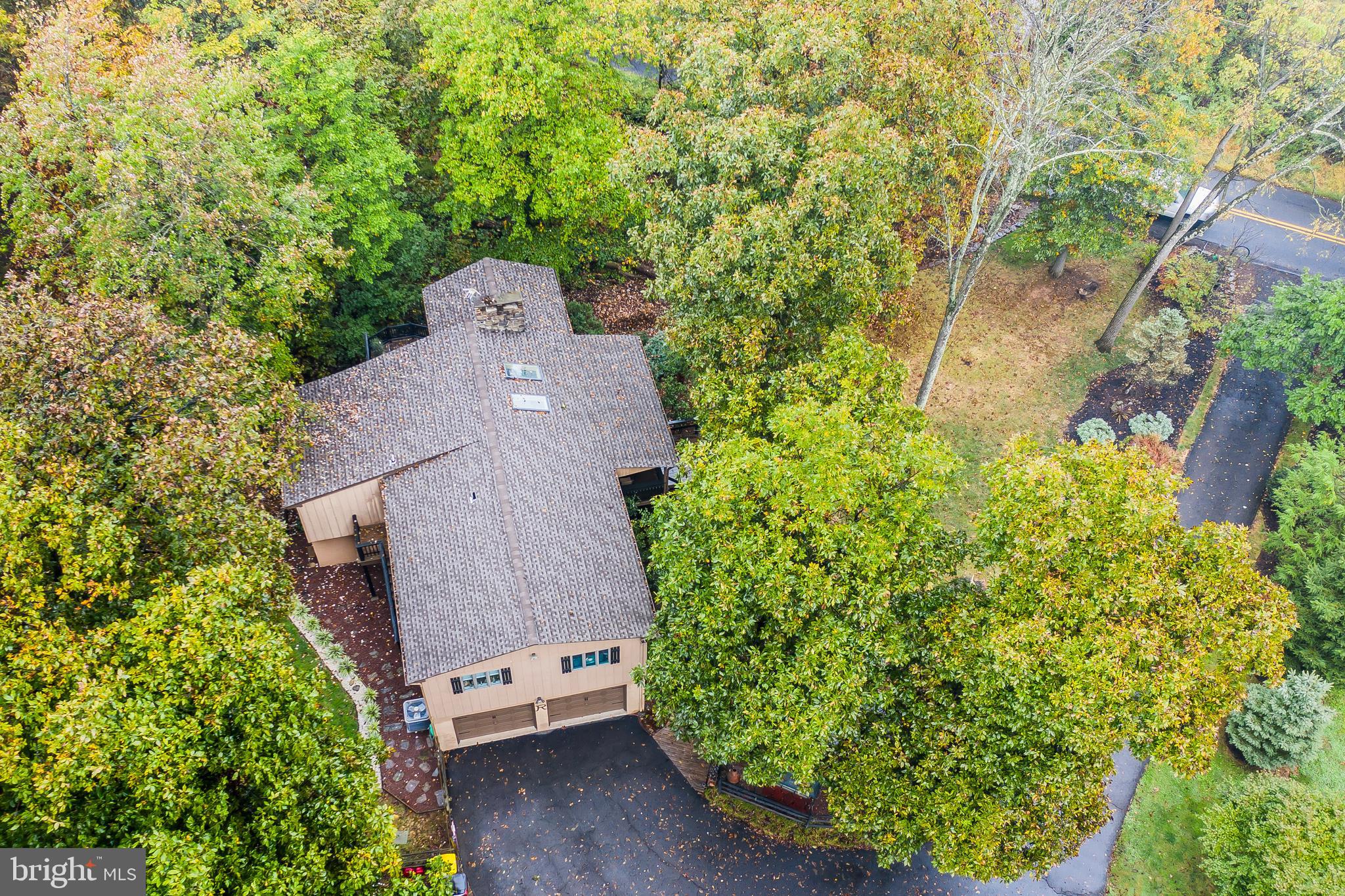 948 Callowhill Road Perkasie, PA 18944 - Photo 26 of 29 an aerial view of a house with a yard and garden view